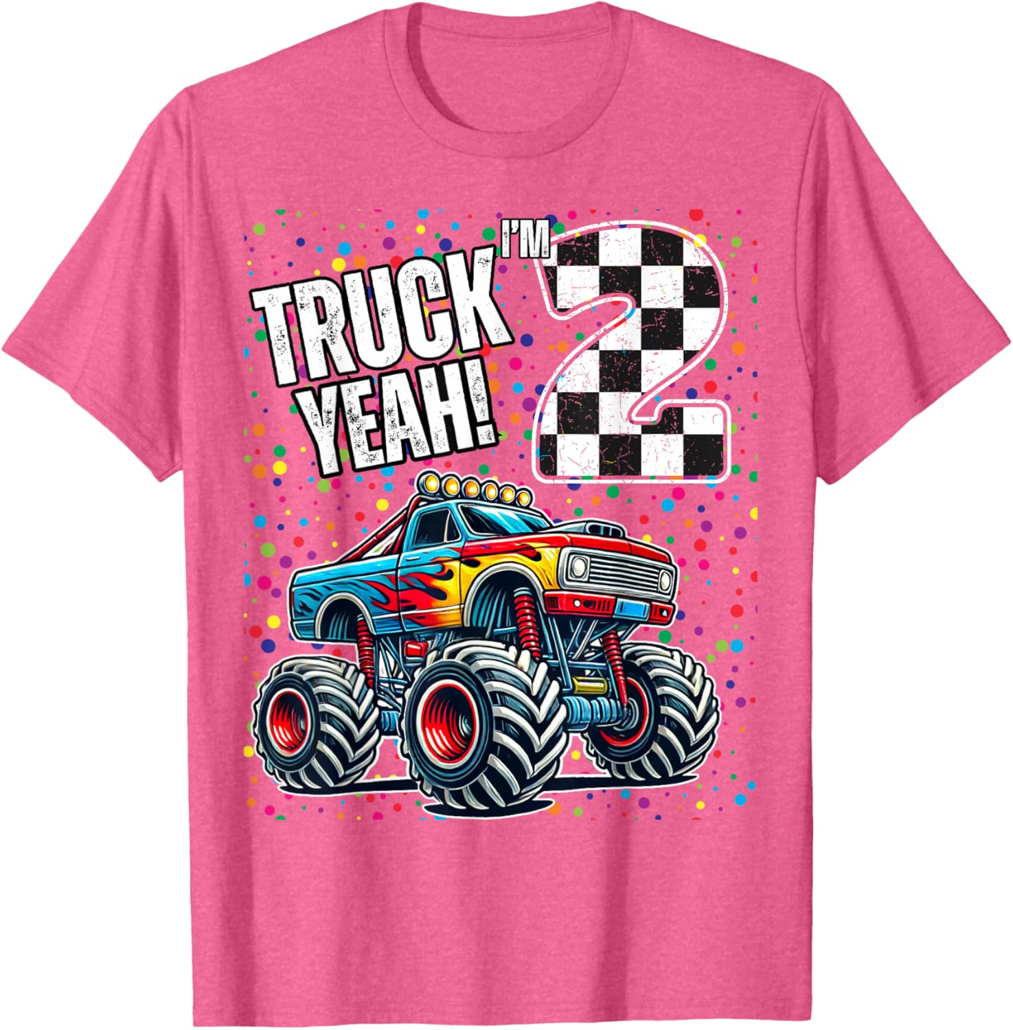 2nd Birthday Monster Truck Shirt for Boys - Fun Family T-Shirt - 19
