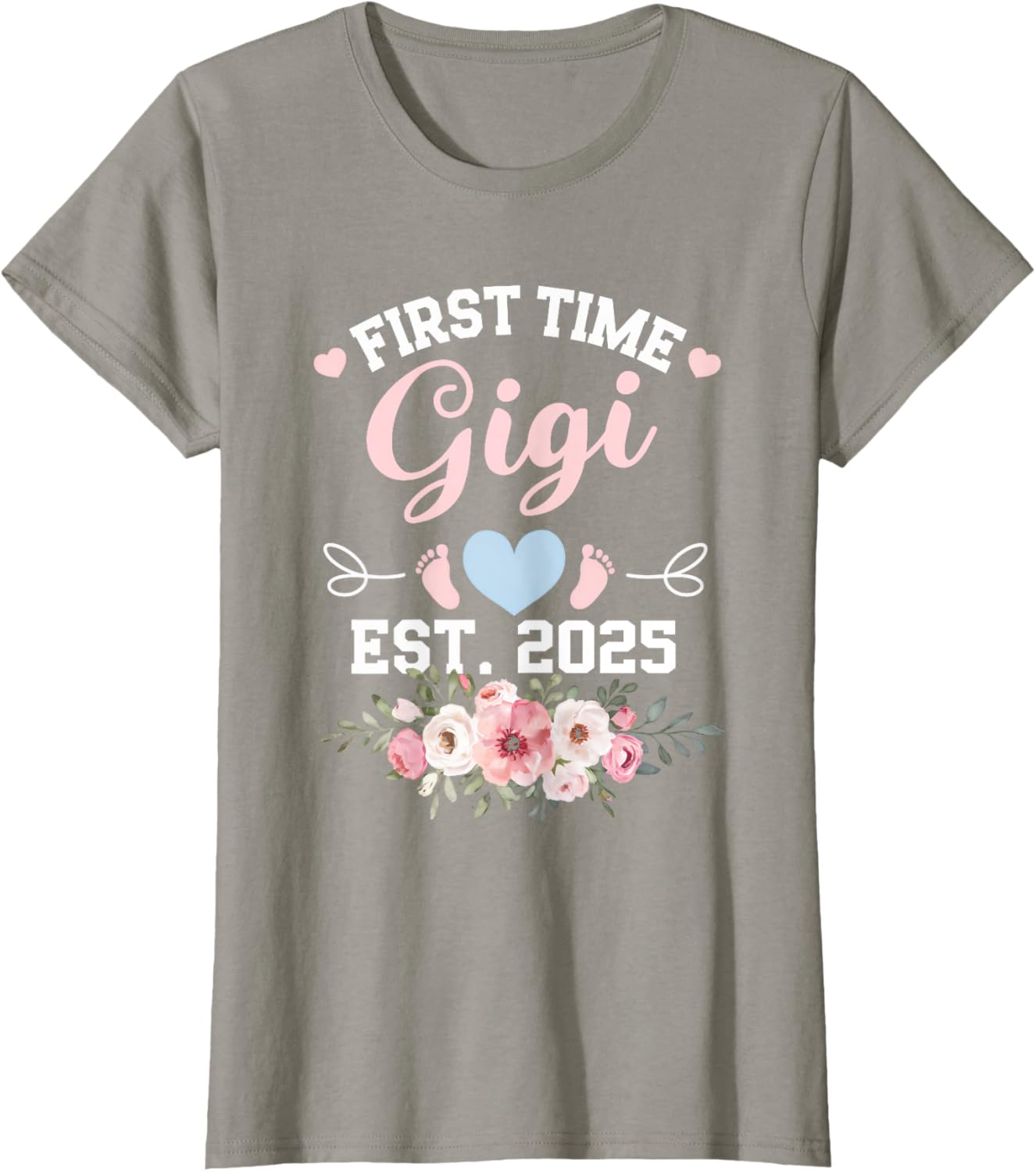 Gigi 2025 Mother's Day T-Shirt for New Moms - Cute Pregnancy Apparel - 5