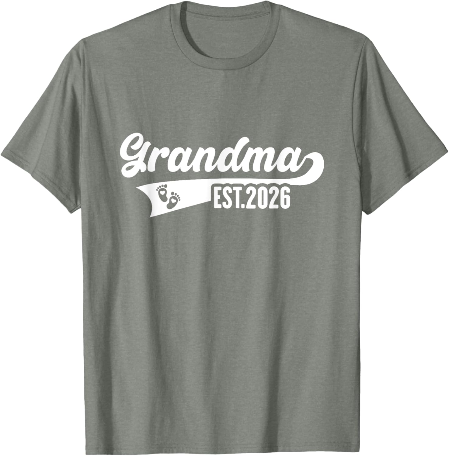 Promoted to Grandma Est 2026 T-Shirt for Excited Grandmas-To-Be - 3