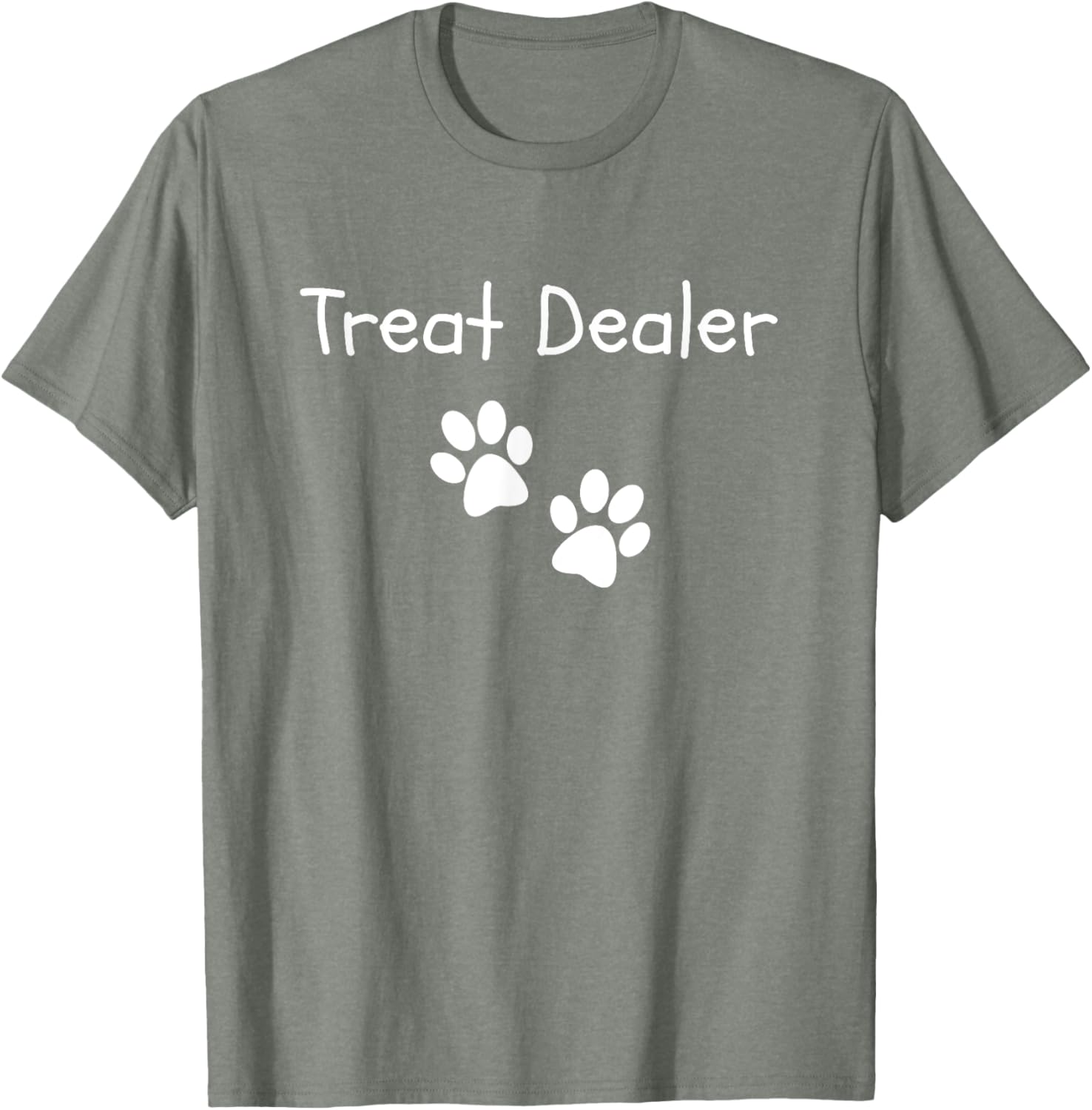 Funny Dog Lover T-Shirt for Men, Women, and Kids with Paw Print Design - 15
