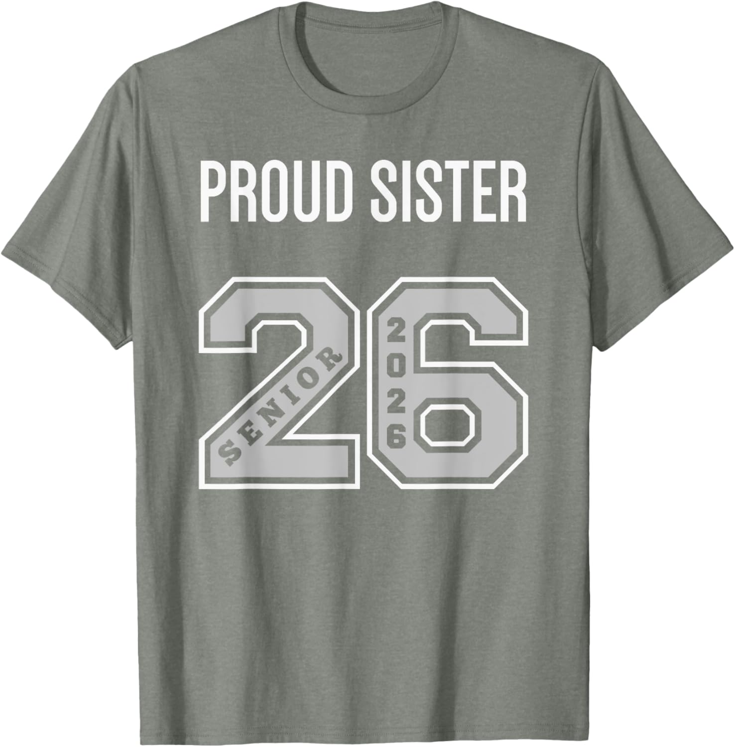 Proud Sister 2026 Senior Class T-Shirt - Celebrate Your Graduate! - 3