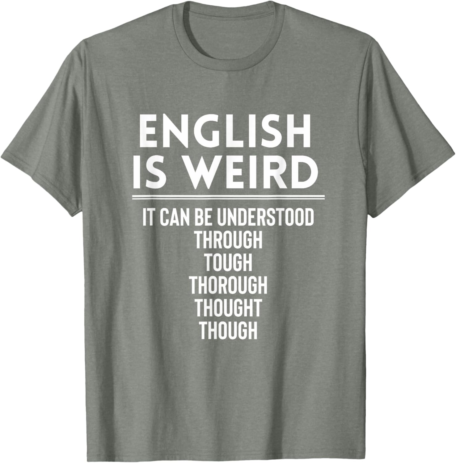 Funny Grammar T-Shirt for English Teachers - Perfect Back to School Gift - 4