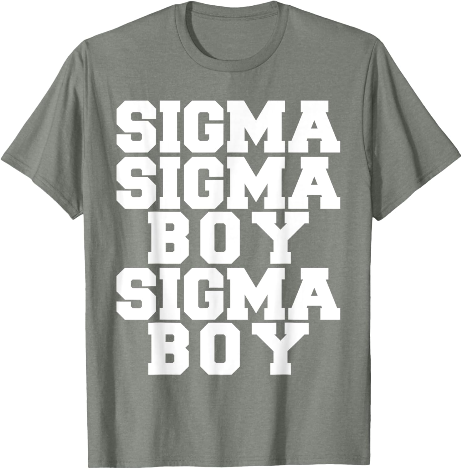 Sigma Boy Motivational T-Shirt for Strong Sigma Males - Trendy Design - 5