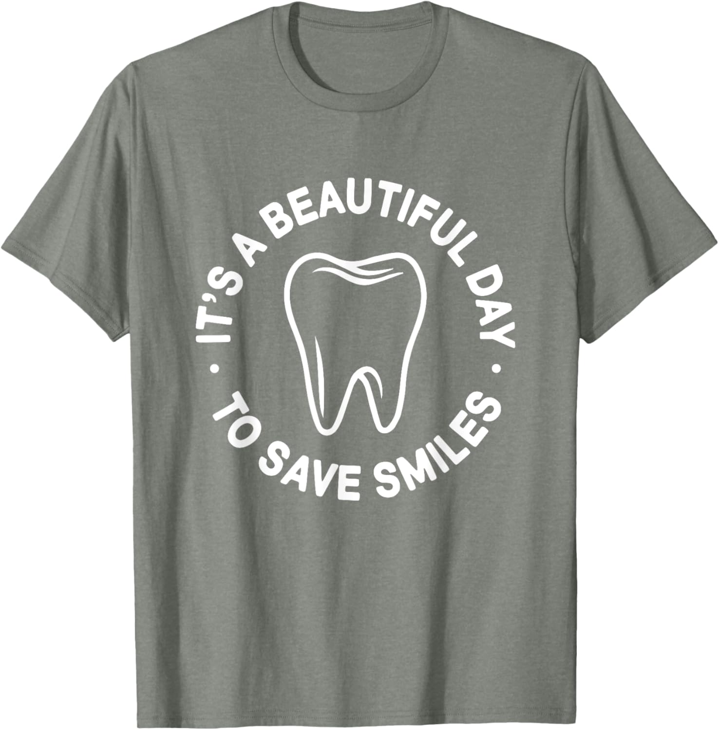 Beautiful Day to Save Smiles Dental Hygienist T-Shirt for Dentists - 16