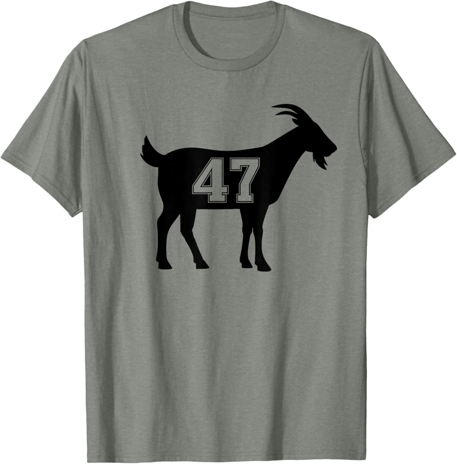 Funny Goat 47 Trump T-Shirt for Fans of President Trump and Humor - 8
