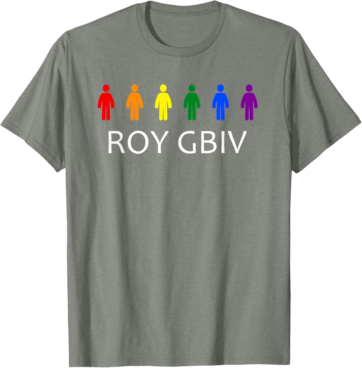 Roy Gbiv Color Spectrum T-Shirt for Vibrant Fashion Lovers - 20