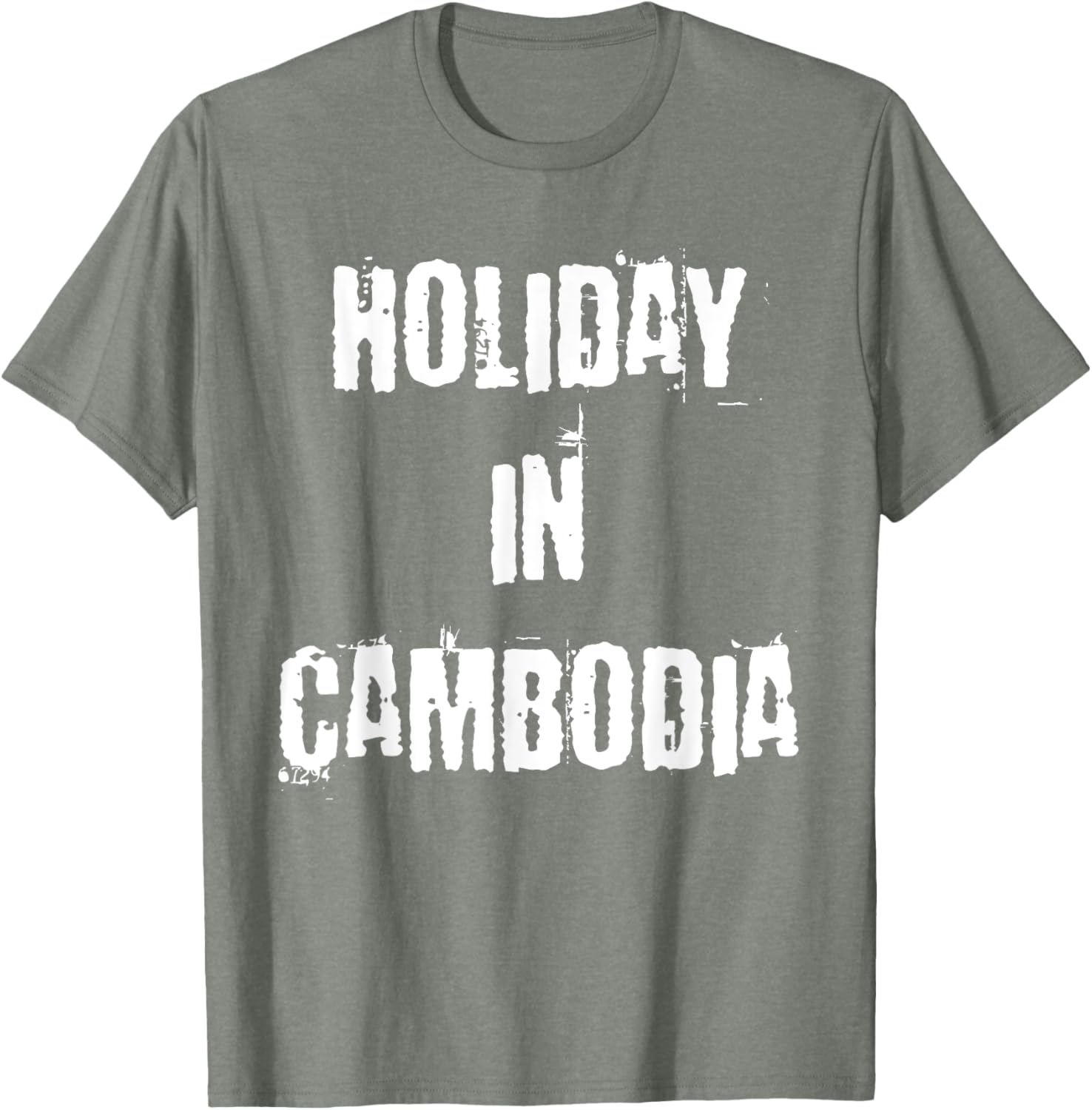 Holiday in Cambodia T-Shirt for Travelers Fashionable Casual Wear - 13
