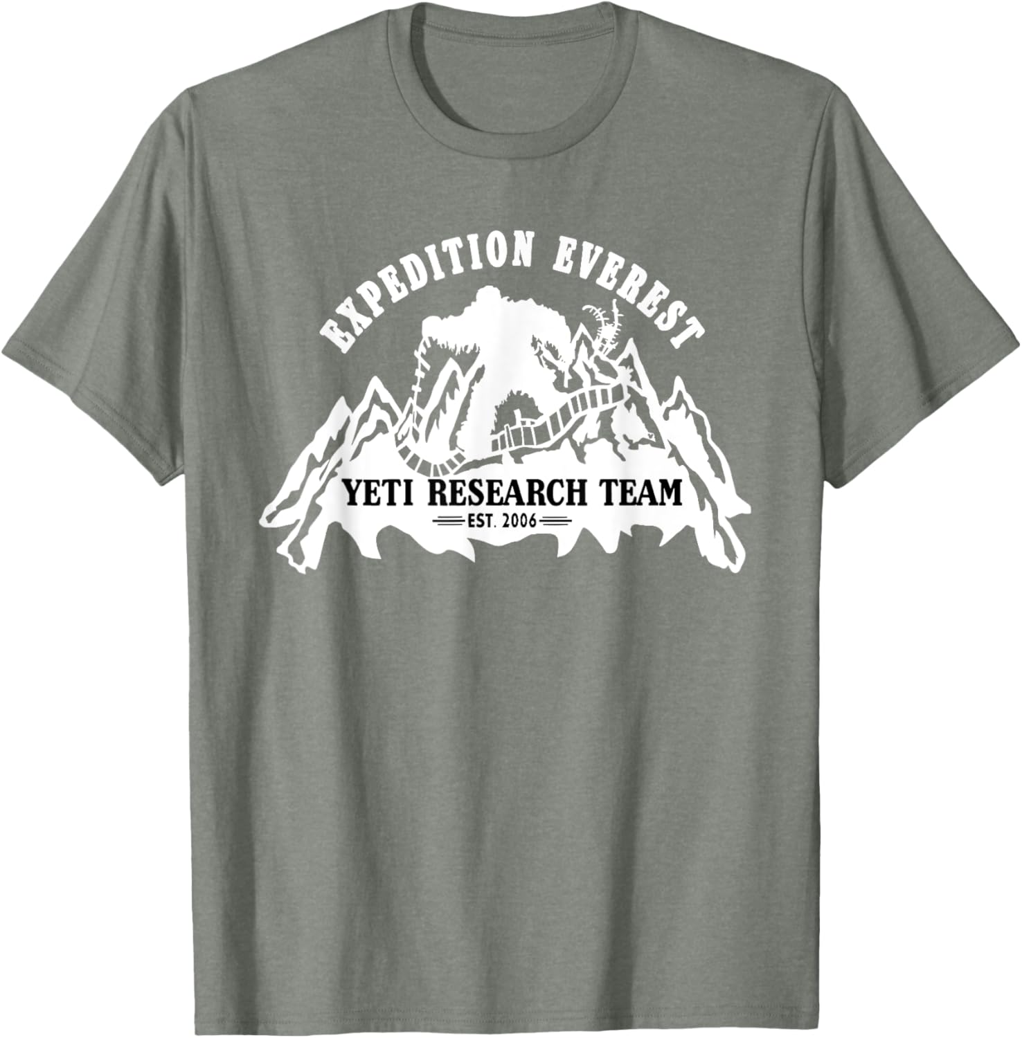 Mountain Lovers Expedition Everest Animal Theme Park Trip T-Shirt - 24
