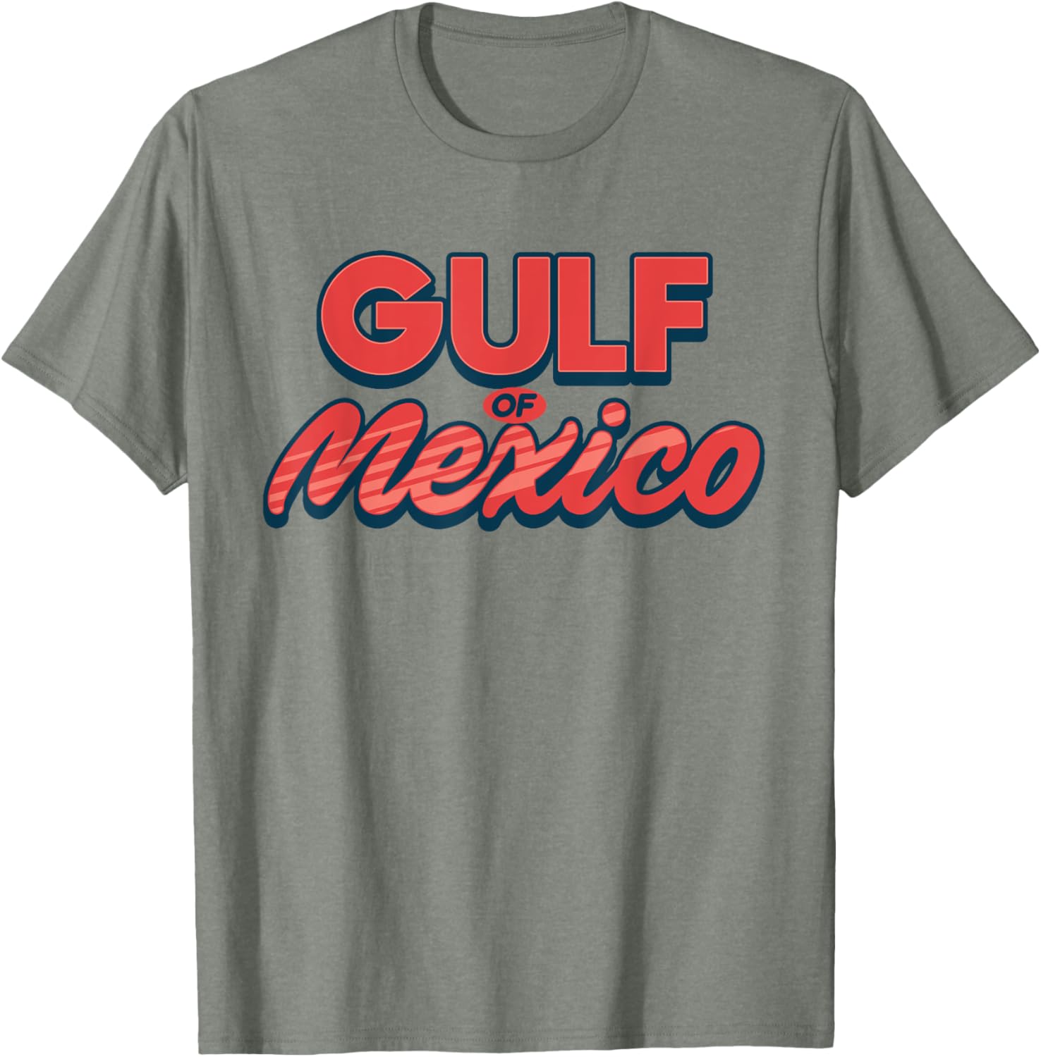 Gulf of Mexico Vintage Beach Vibes T-Shirt for Summer Fun - 15