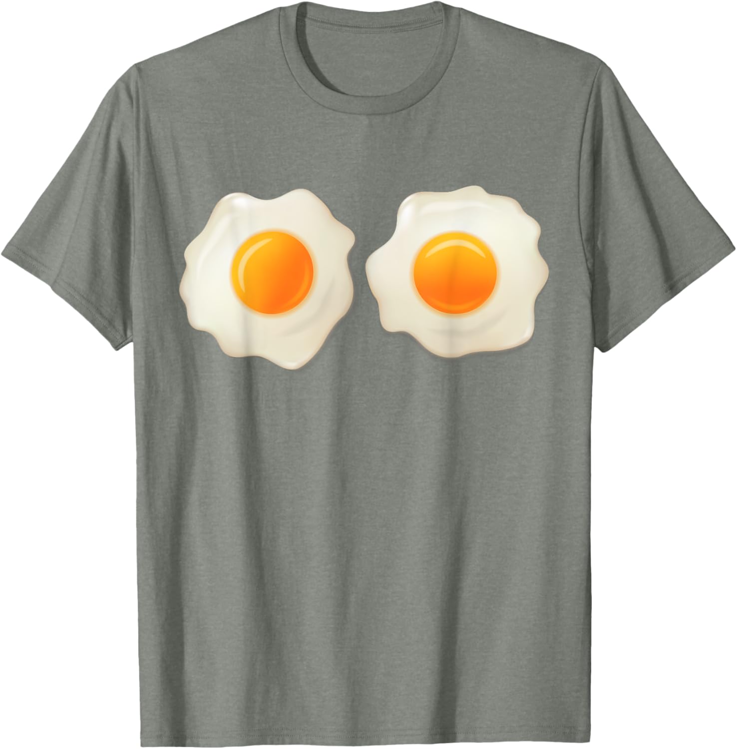 Double Fried Eggs Sunny Side Up T-Shirt for Food Lovers and Fun Apparel - 10