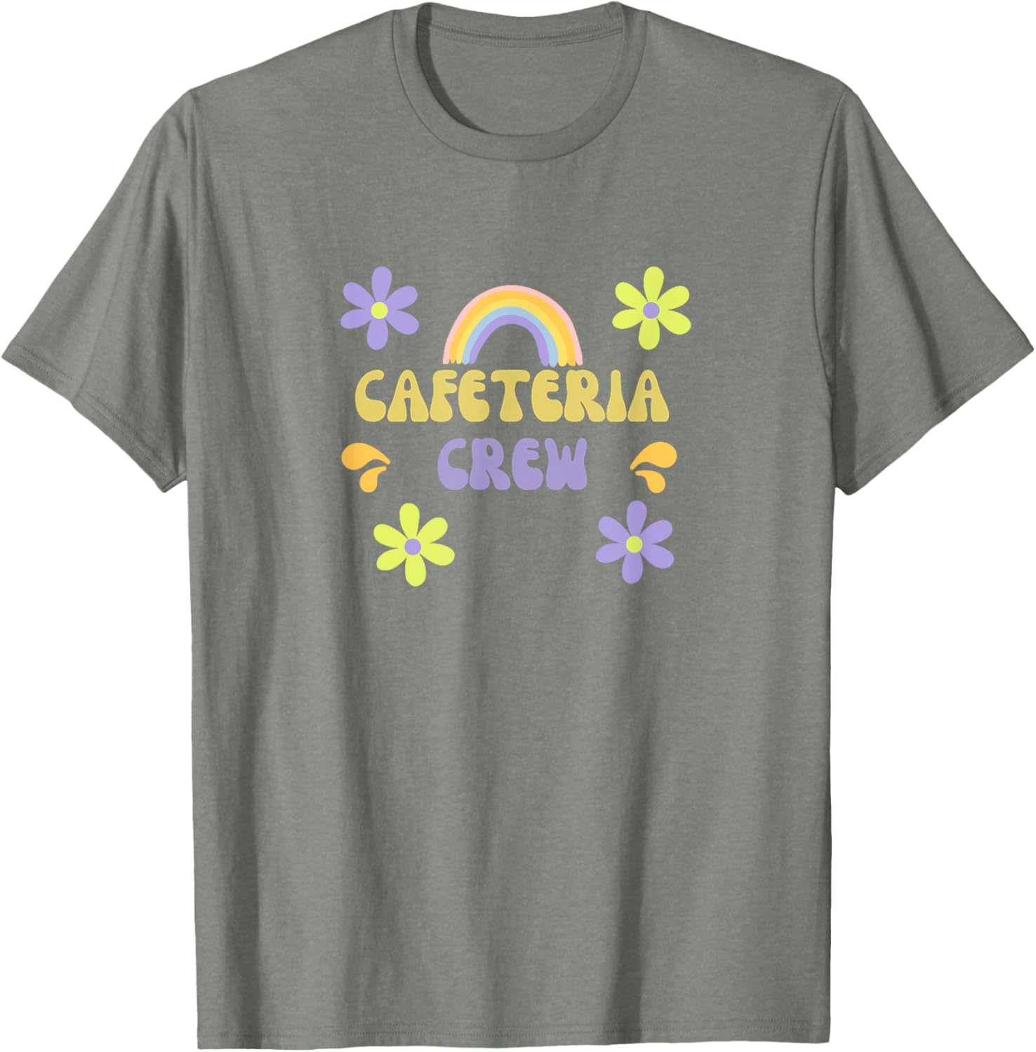 Cafeteria Crew Lunch Lady T-Shirt for School Staff - Fun & Comfy Apparel - 25