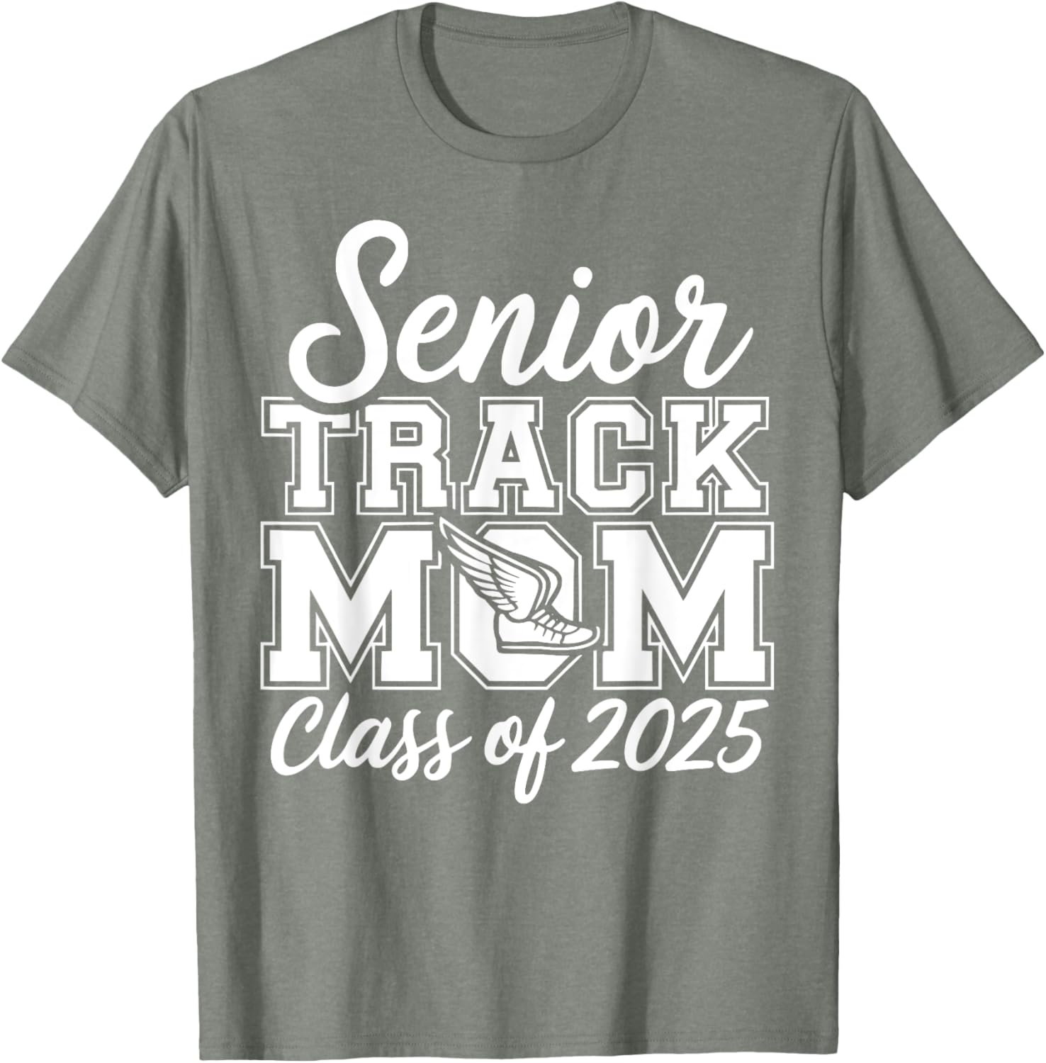 Senior Track Mom Life 2025 T-Shirt for Proud Class of 2025 Moms - 10