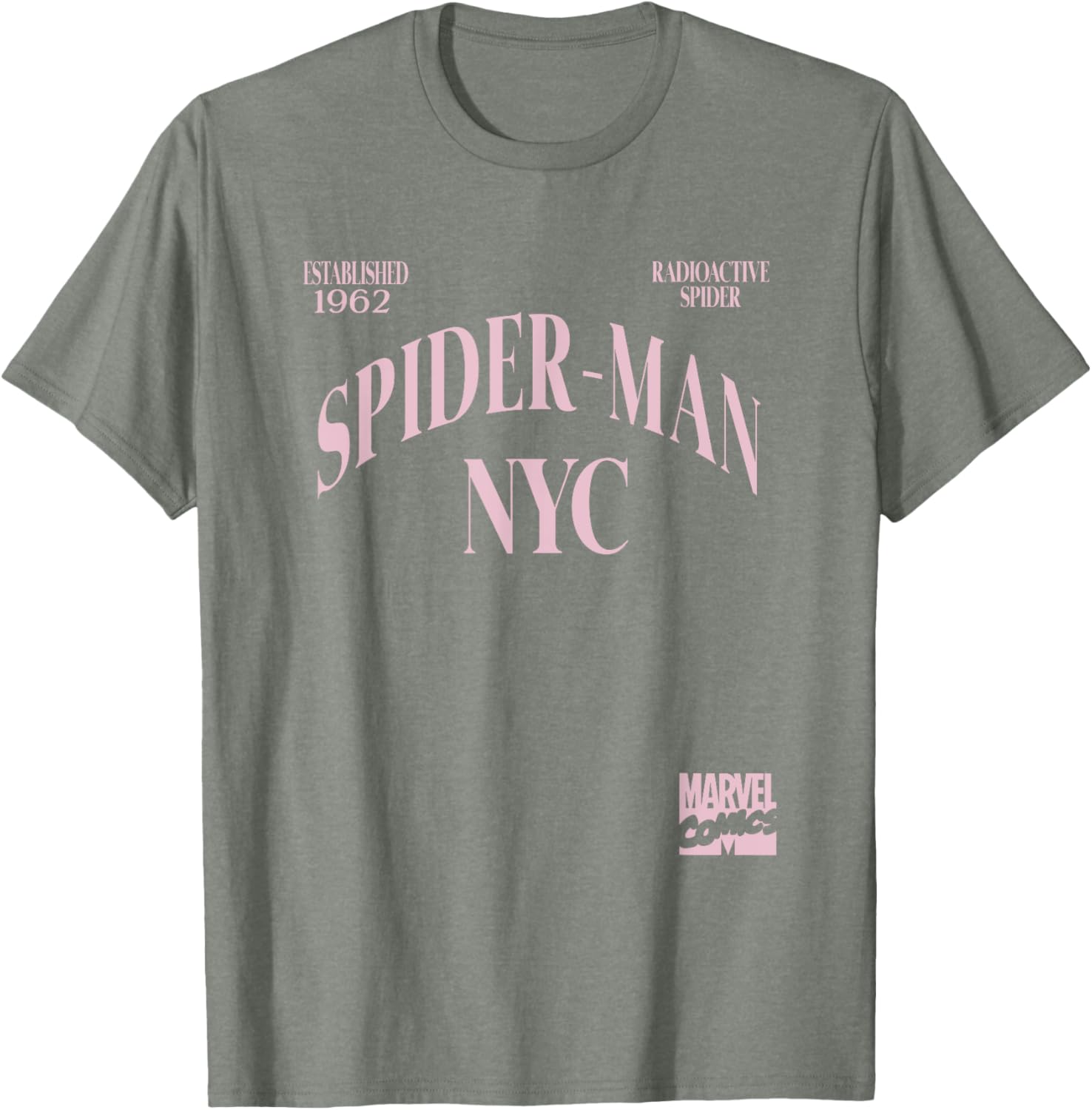 Marvel Comics Spider-Man NYC Vintage Radioactive T-Shirt for Fans - 3