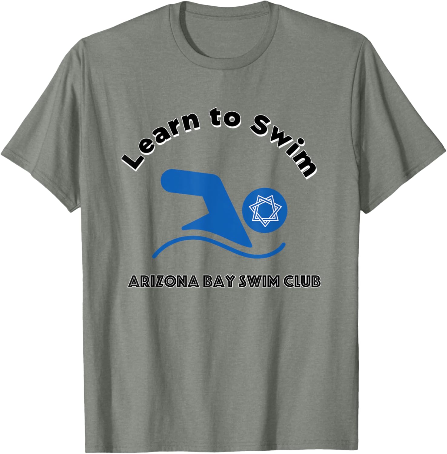 Learn to Swim Club Bay Arizona T-Shirt Fun Summer Swimwear Apparel - 4