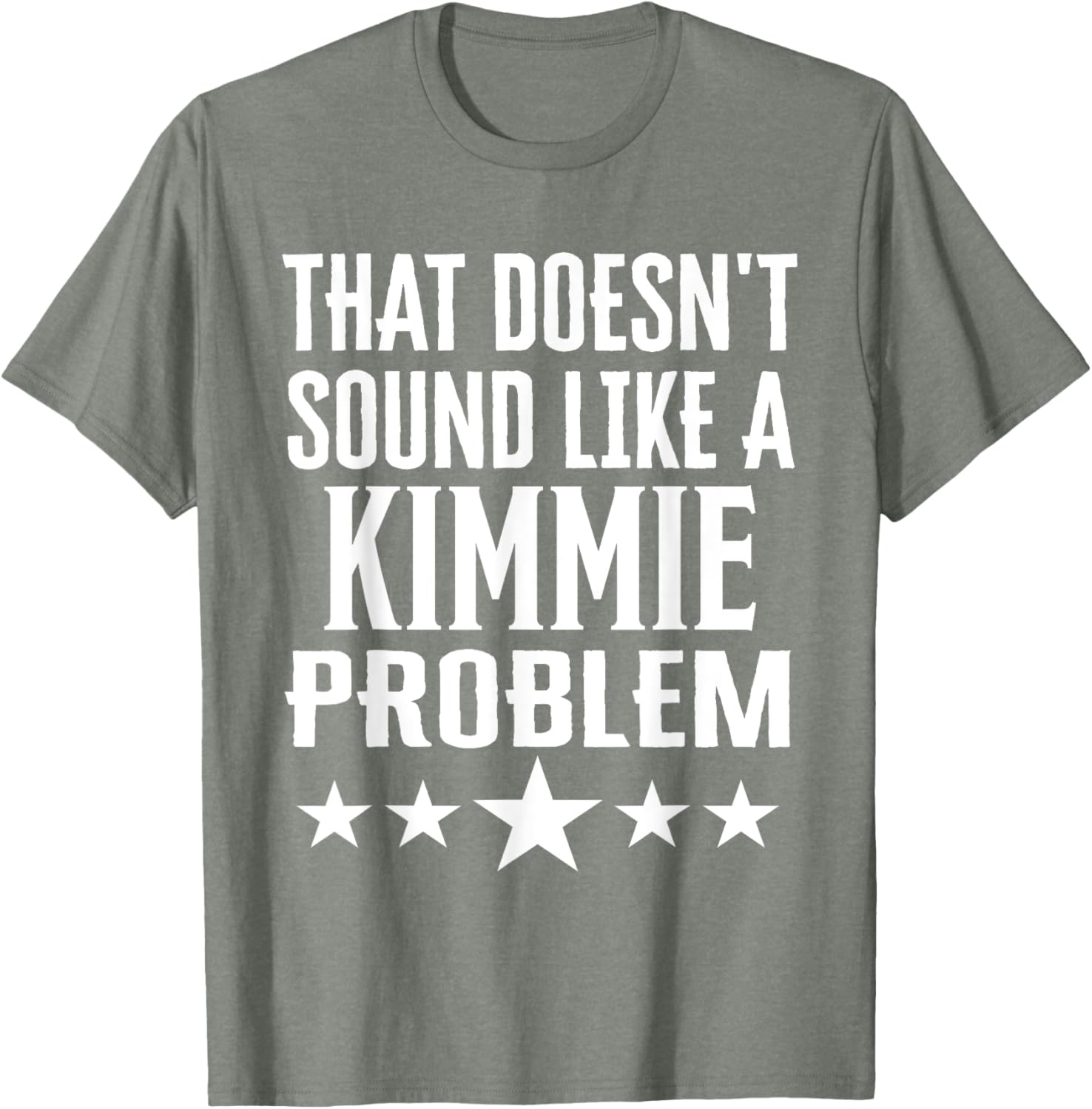 That Doesn't Sound Like A Kimmie Problem T-Shirt for Fun Casual Wear - 26