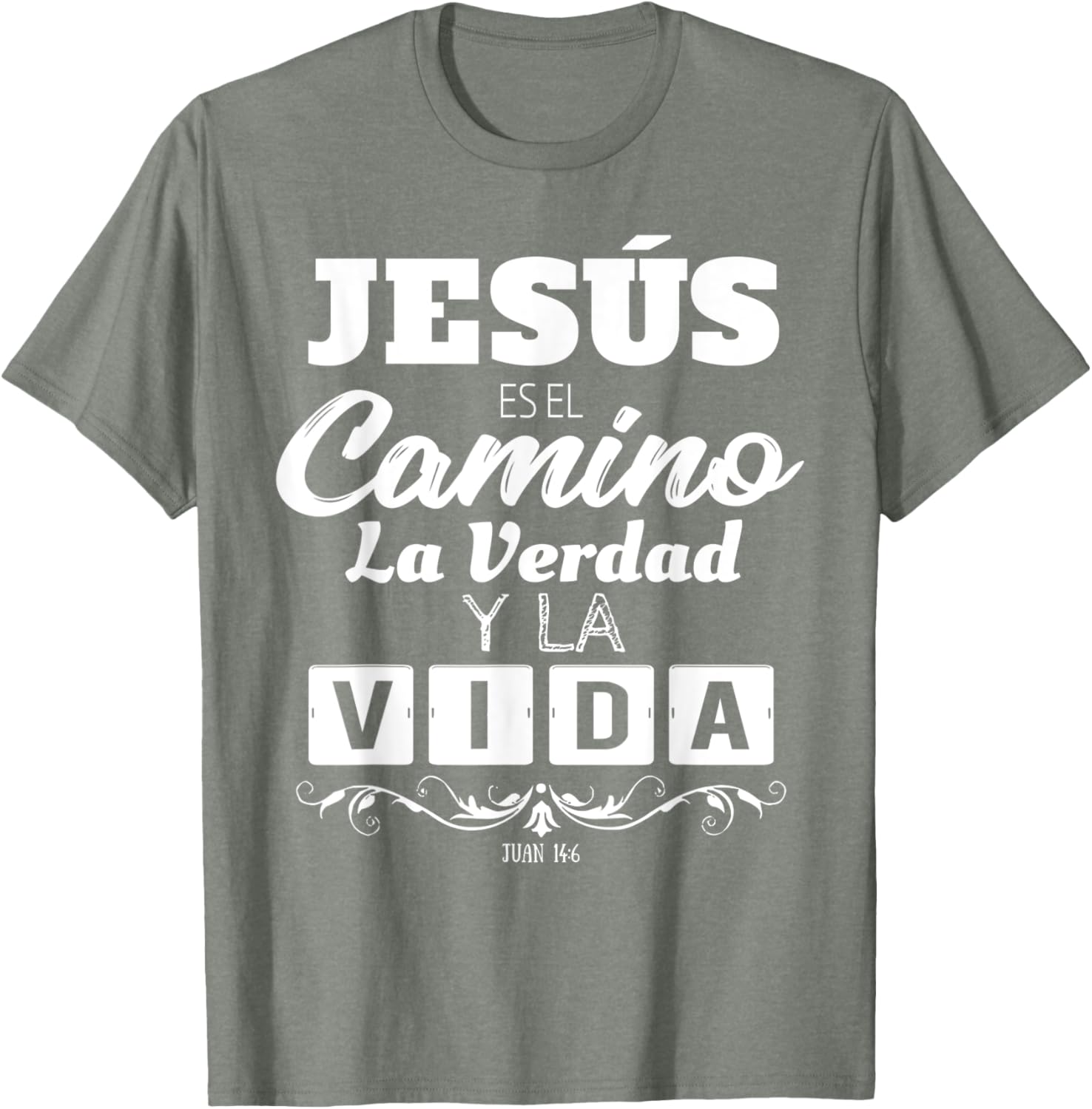 Jesus Is The Way Truth Life Christian Quotes T-Shirt for Believers - 24