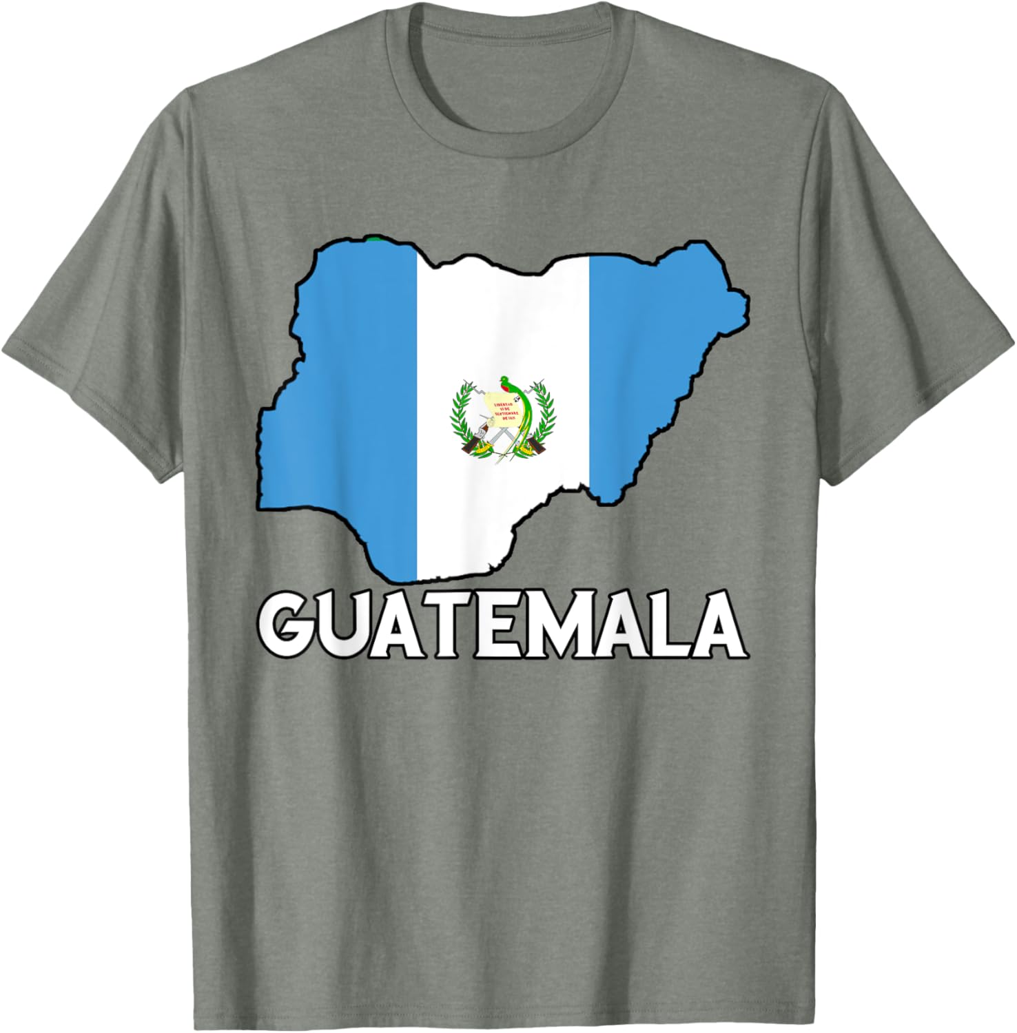 Guatemalan Pride T-Shirt with Flag Map for Cultural Connection - 19