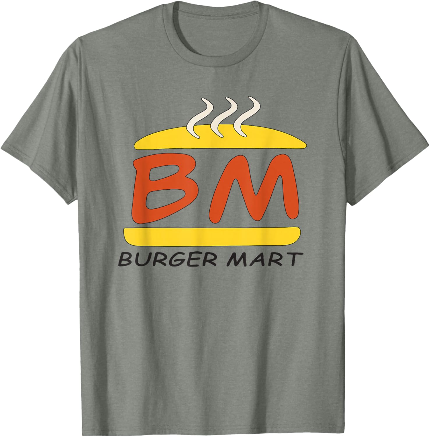 Invincible Burger Mart Logo T-Shirt for Fast-Food Fans and Foodies - 1