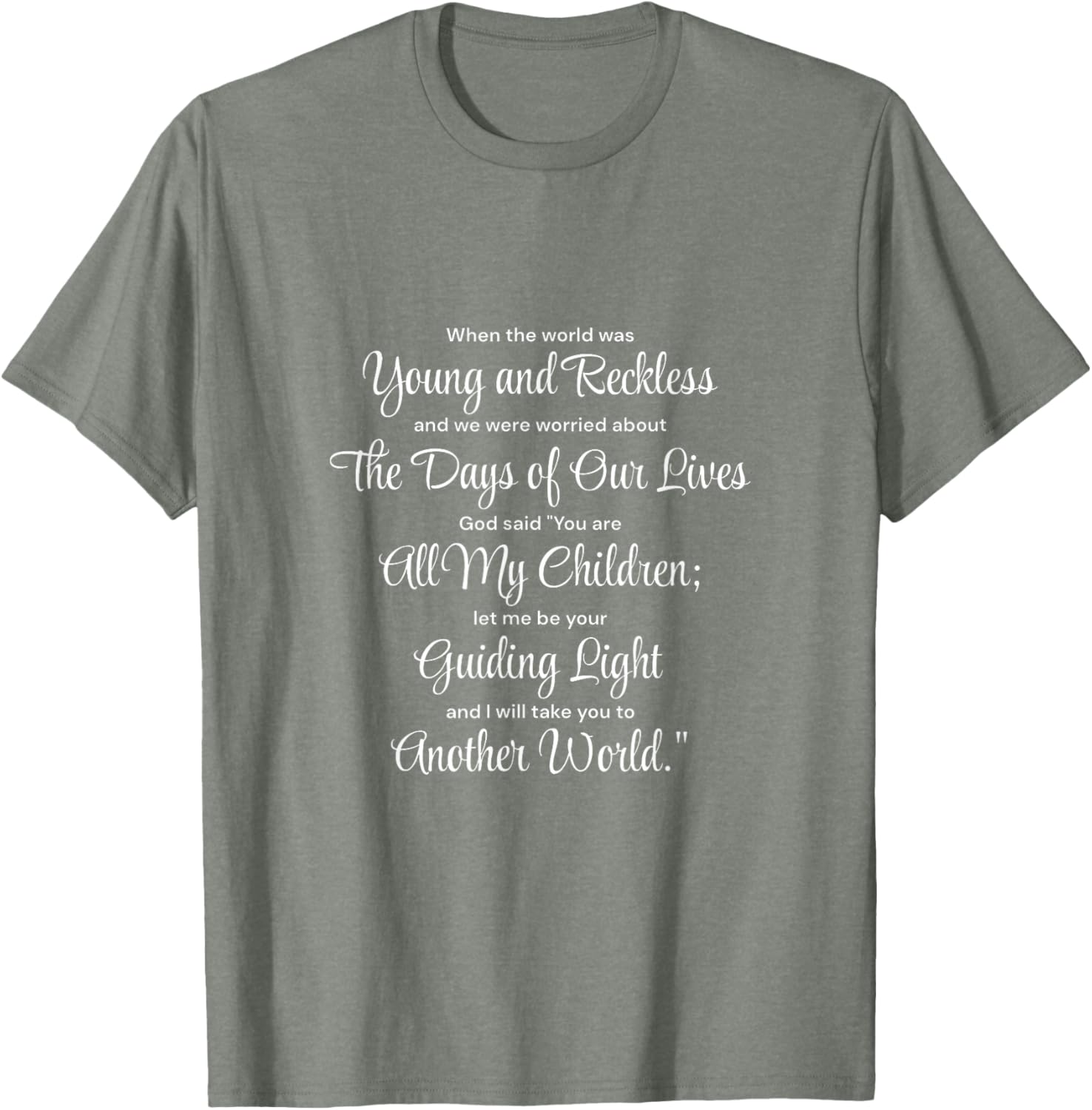 Christian Soap Opera Story T-Shirt Faith Inspired Clothing for Believers - 4