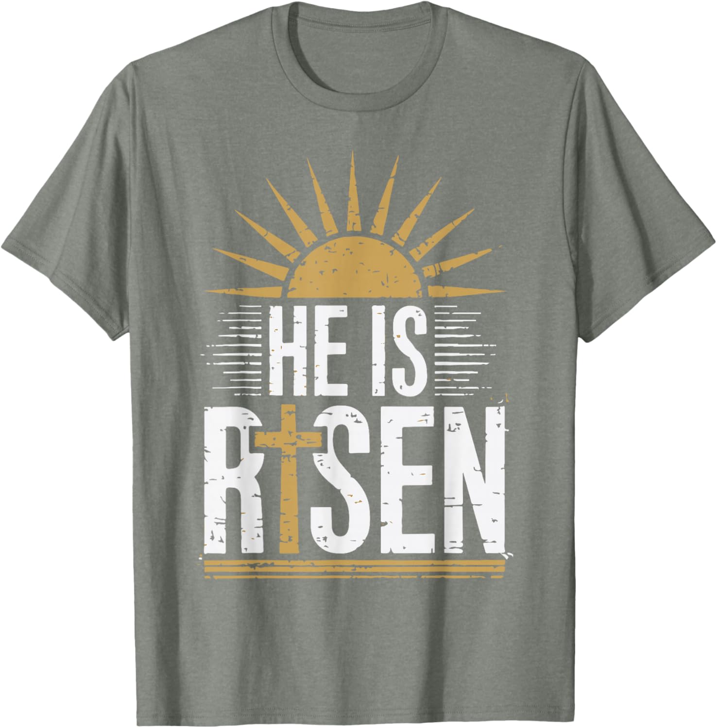 He Is Risen Funny Easter T-Shirt for Men, Women, and Toddlers - 18
