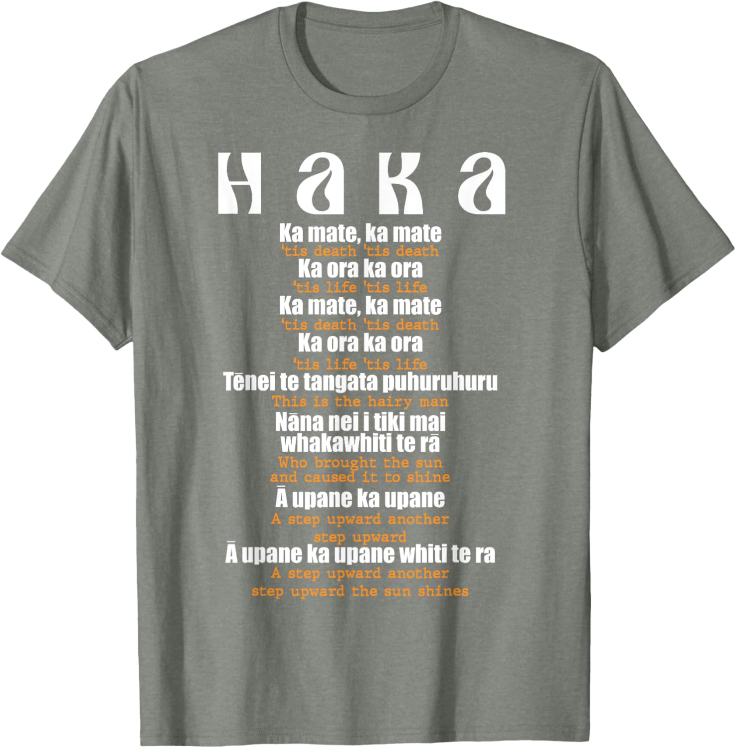 Haka T-Shirt Maori Kiwi Design for New Zealand Rugby Fans - 19