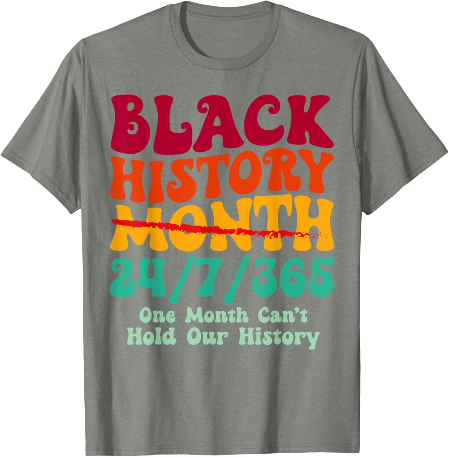 Groovy Black History Month Melanin Afro T-Shirt for Men and Women - 28