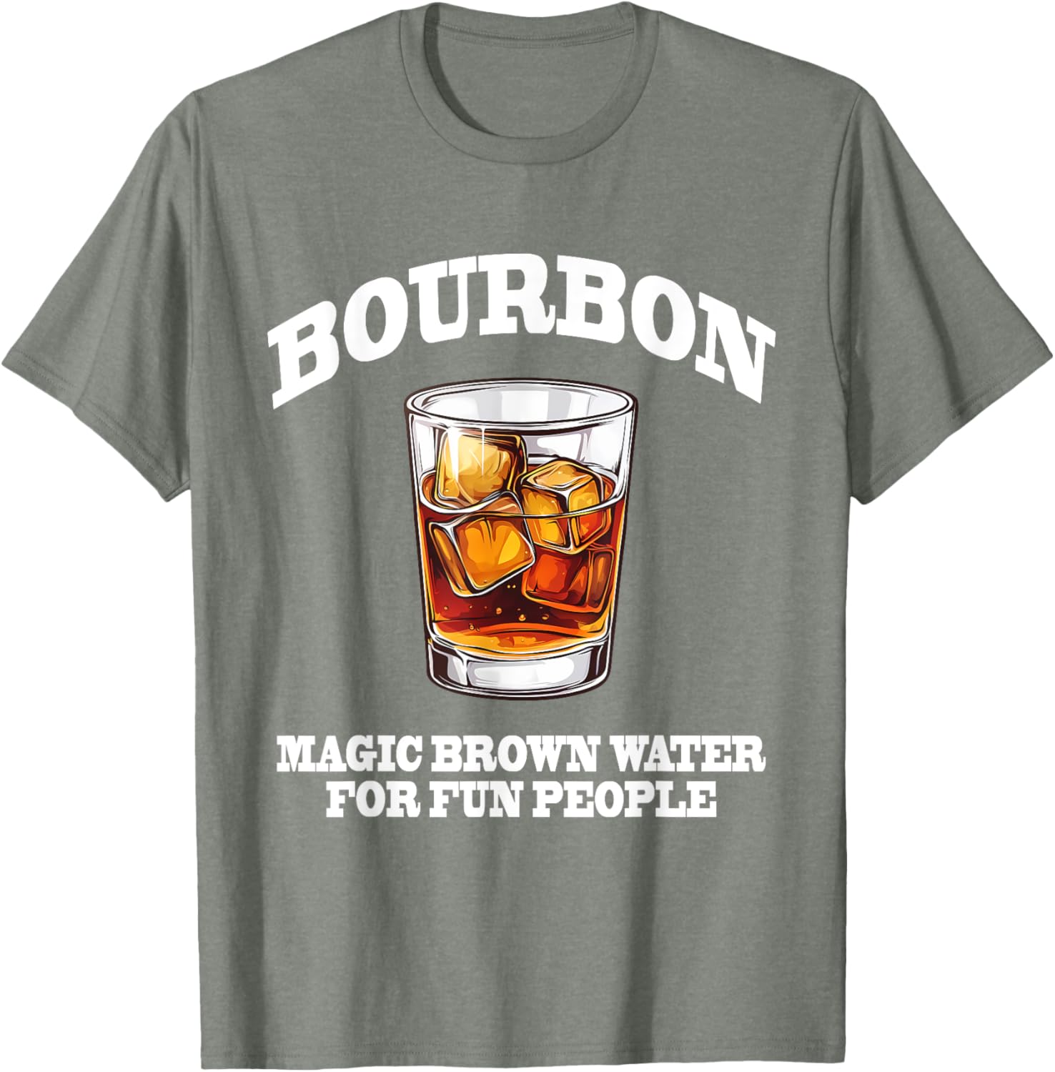 Funny Bourbon Magic Brown Water T-Shirt for Bourbon Lovers and Friends - 6