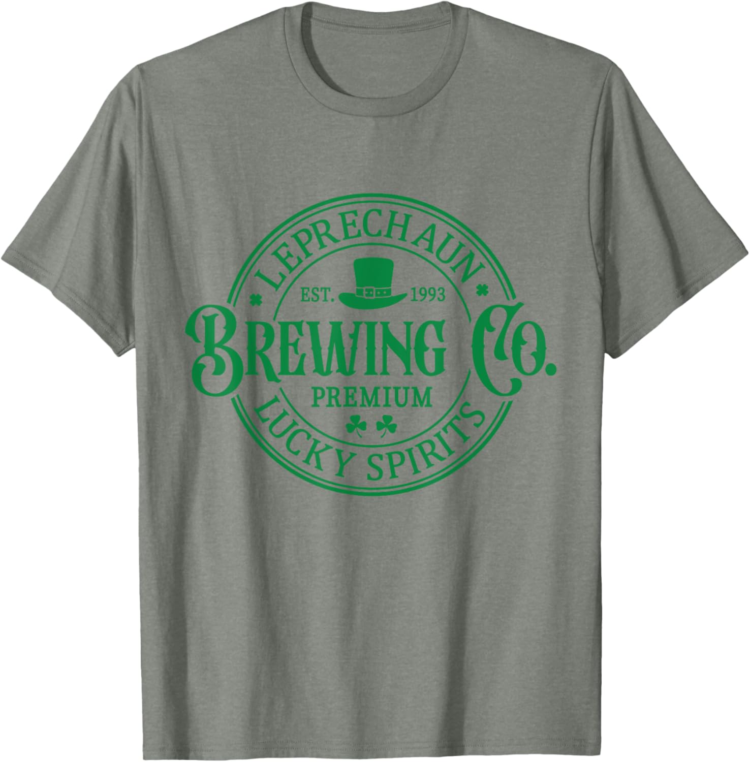 Leprechaun Brewing Co St. Patrick's Day T-Shirt for Festive Fun - 26