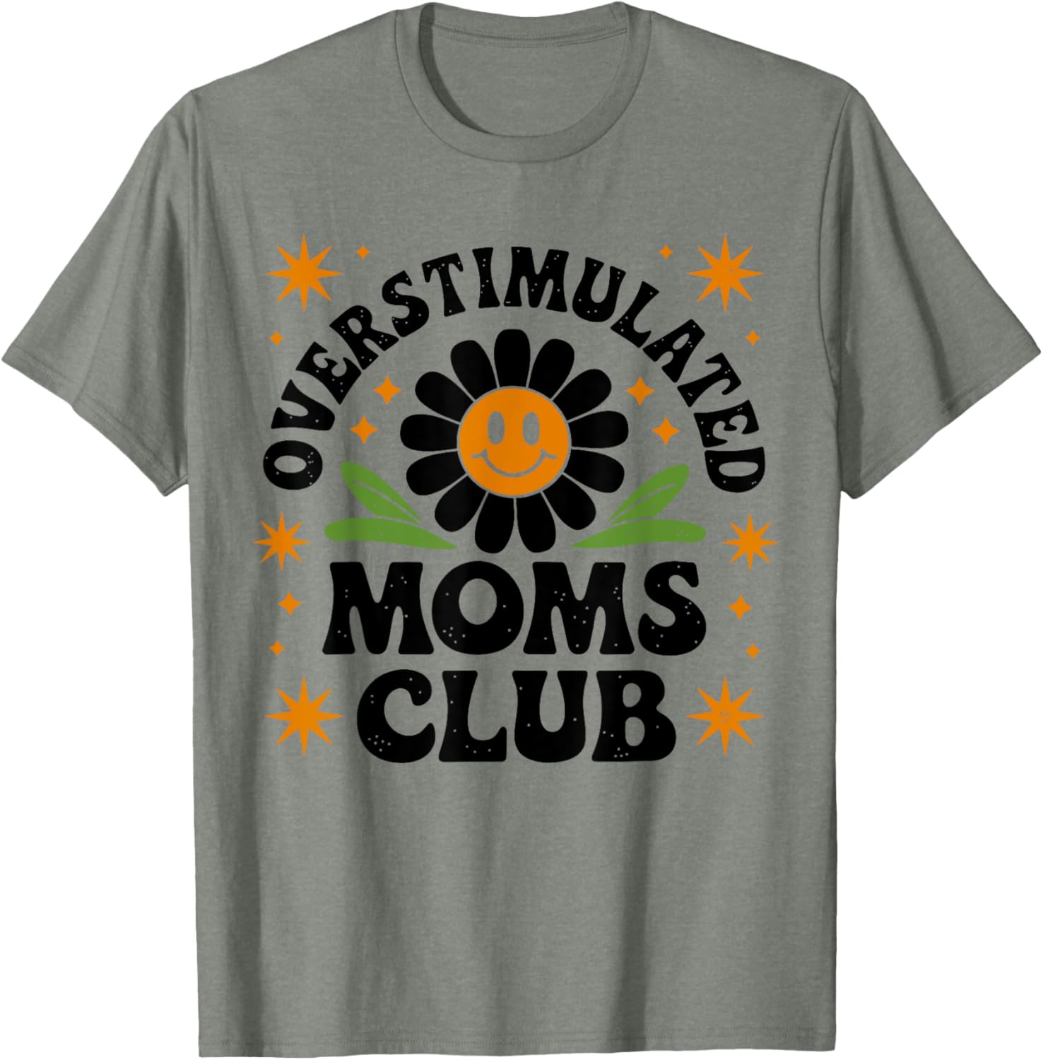 Funny Overstimulated Moms Club T-Shirt for Mother's Day Gift - 6