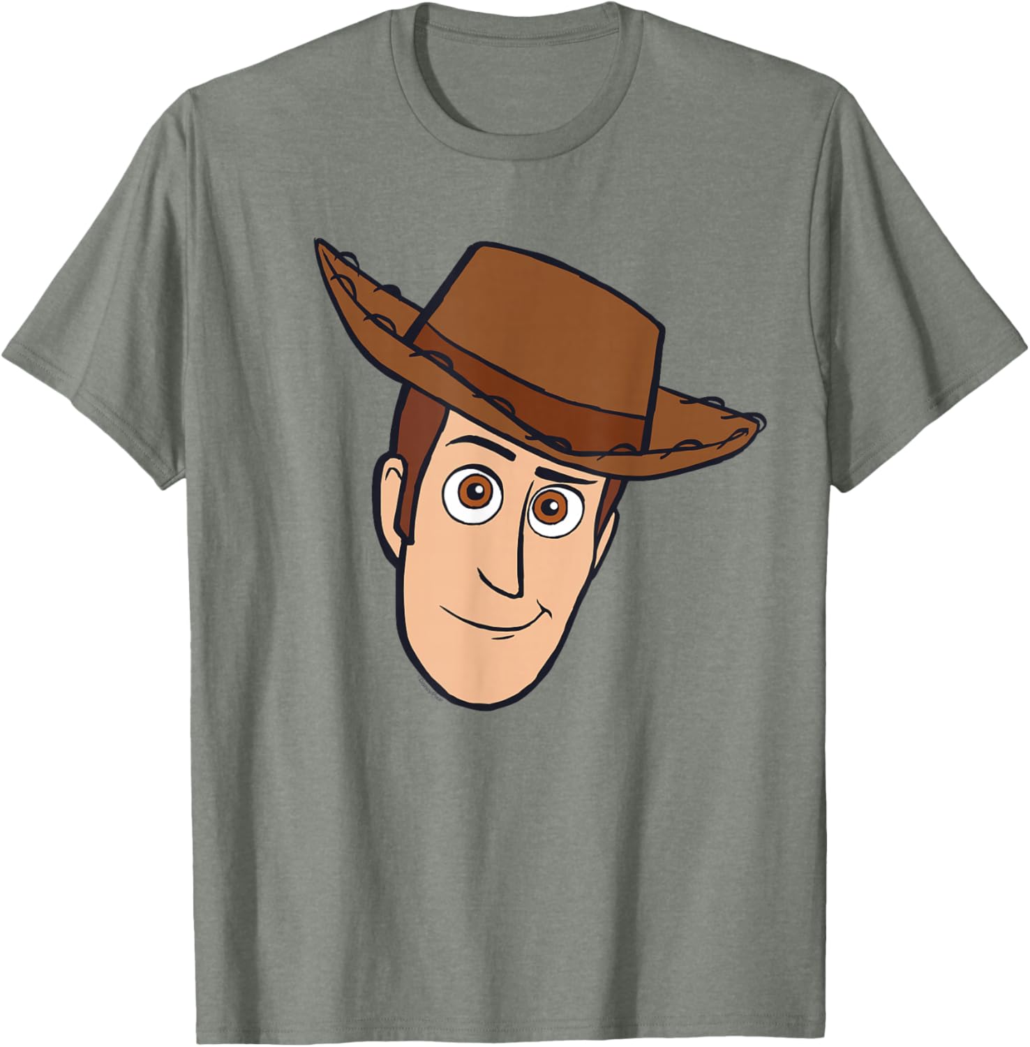 Disney Pixar Toy Story Sheriff Woody Big Face T-Shirt for Kids and Adults - 15