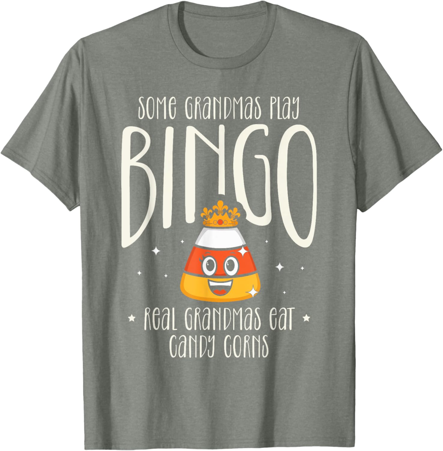 Funny Grandma Bingo T-Shirt for Candy Corn Lovers - Perfect Gift Idea - 17