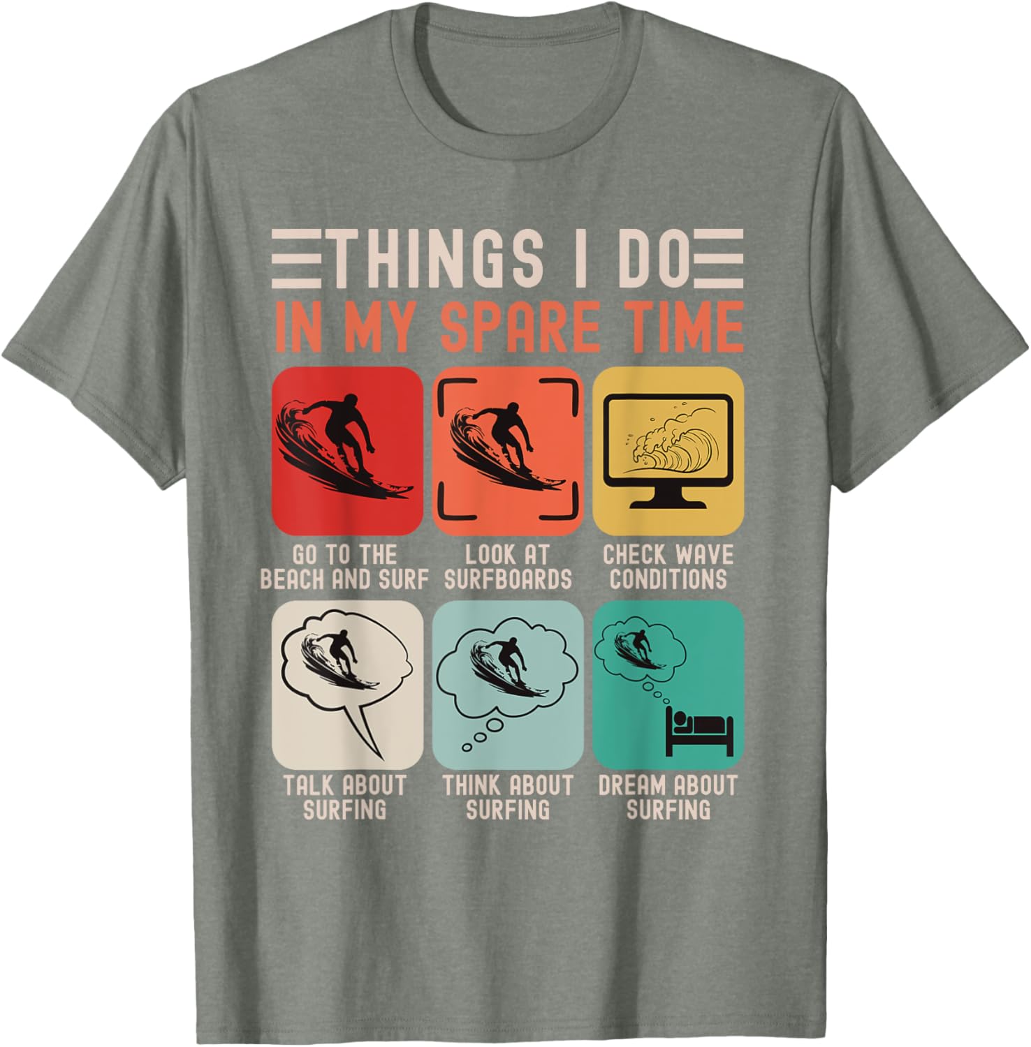 Funny Beach Days and Surfing T-Shirt for Relaxed Summer Vibes - 2