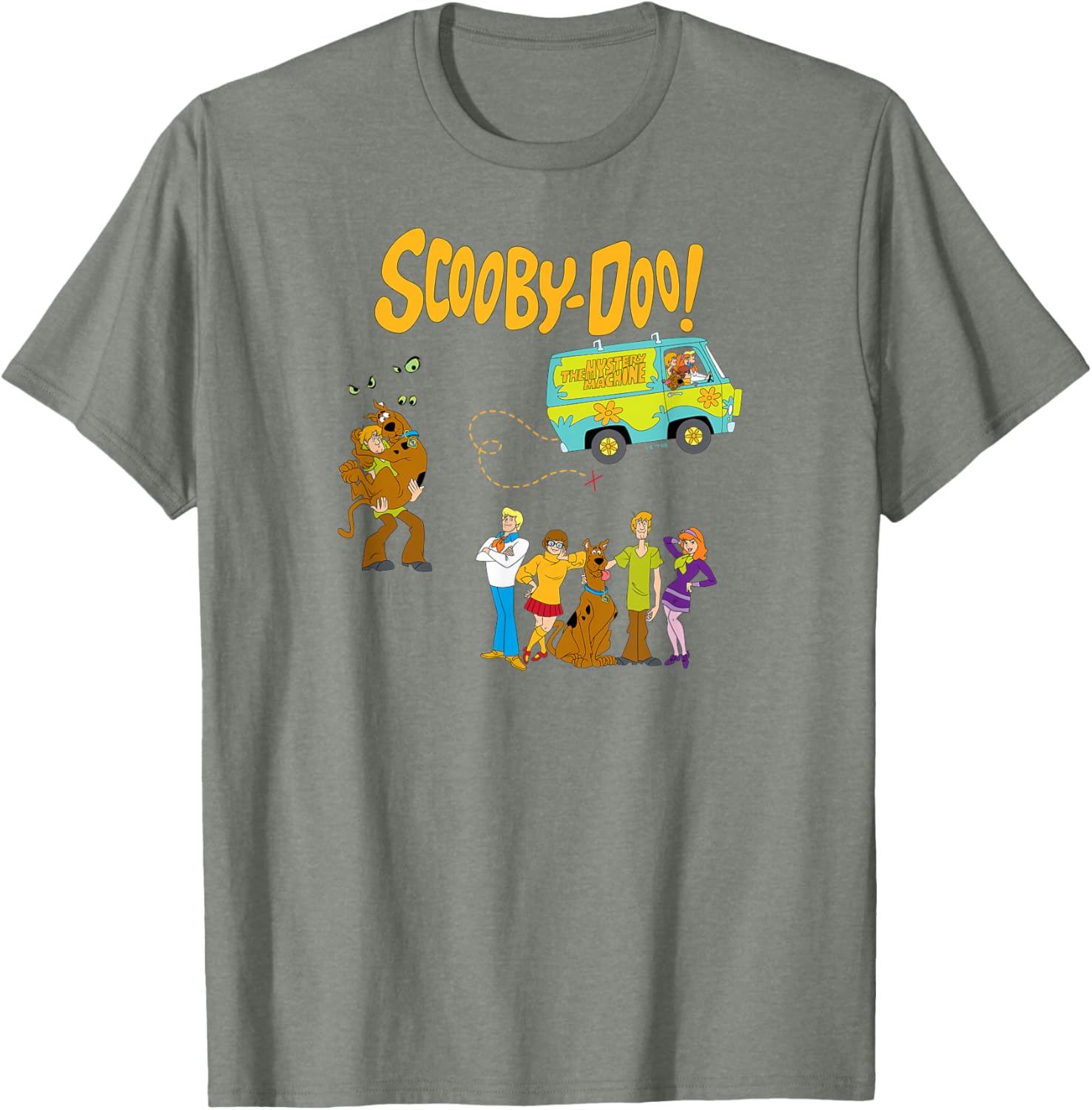 Scooby Doo Gang T-Shirt for Fans of Mystery and Adventure – Fun Apparel - 16