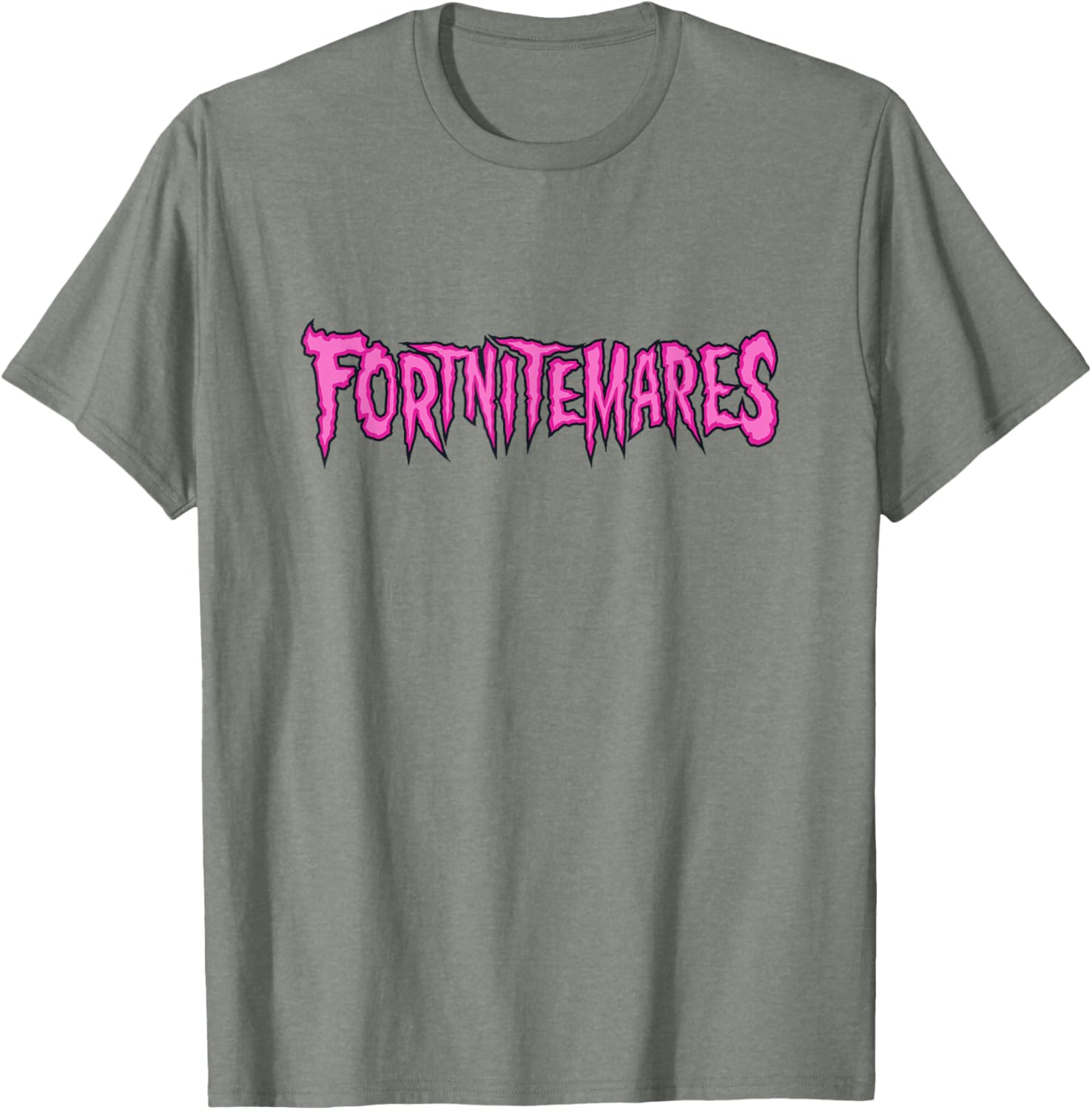 Fortnite Halloween Fortnitemares Creepy Horror Movie Logo T-Shirt - 8