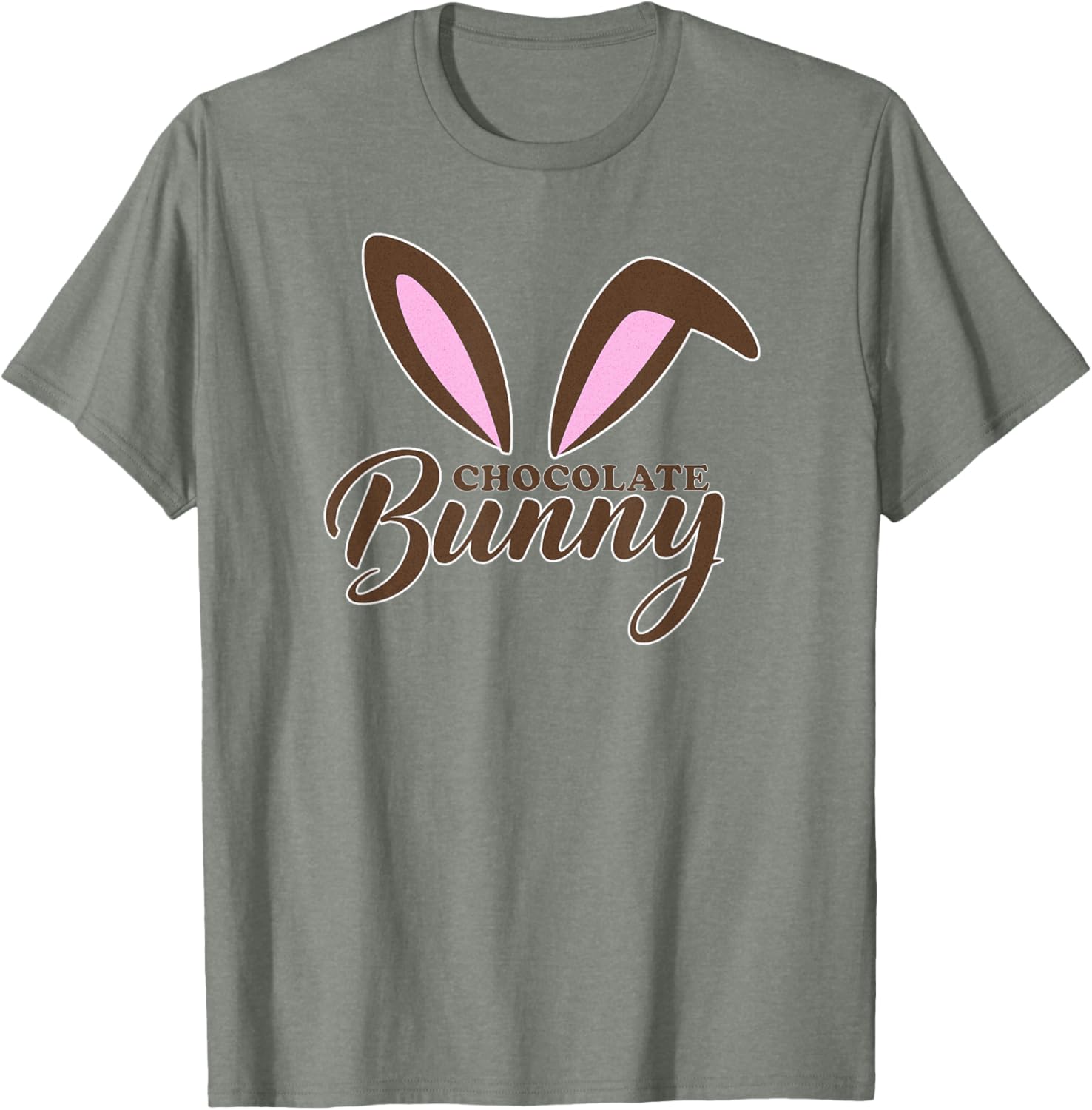 Cute Chocolate Bunny Easter Outfit T-Shirt for Kids and Adults - 22
