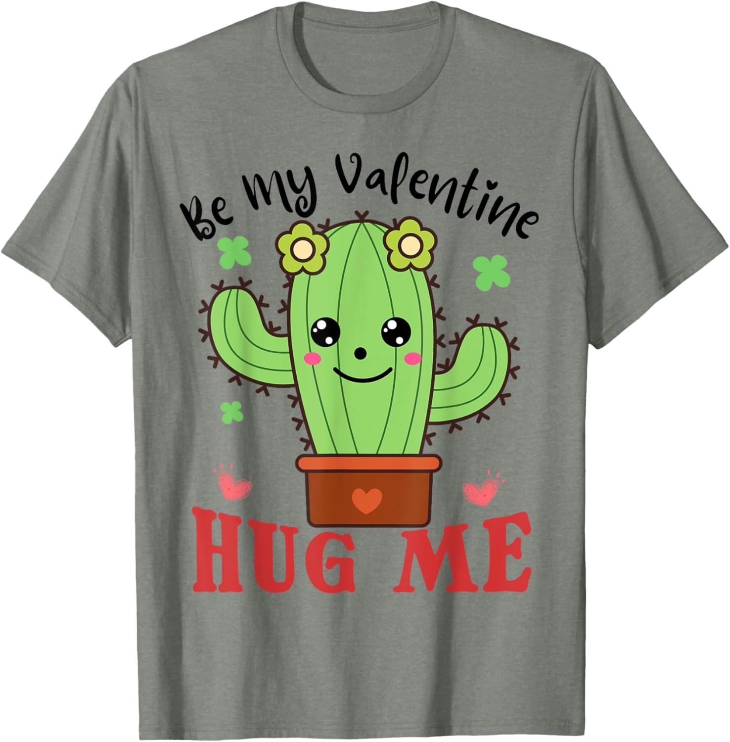 Funny Cactus Valentine's Day T-Shirt for Loving Couples - 5