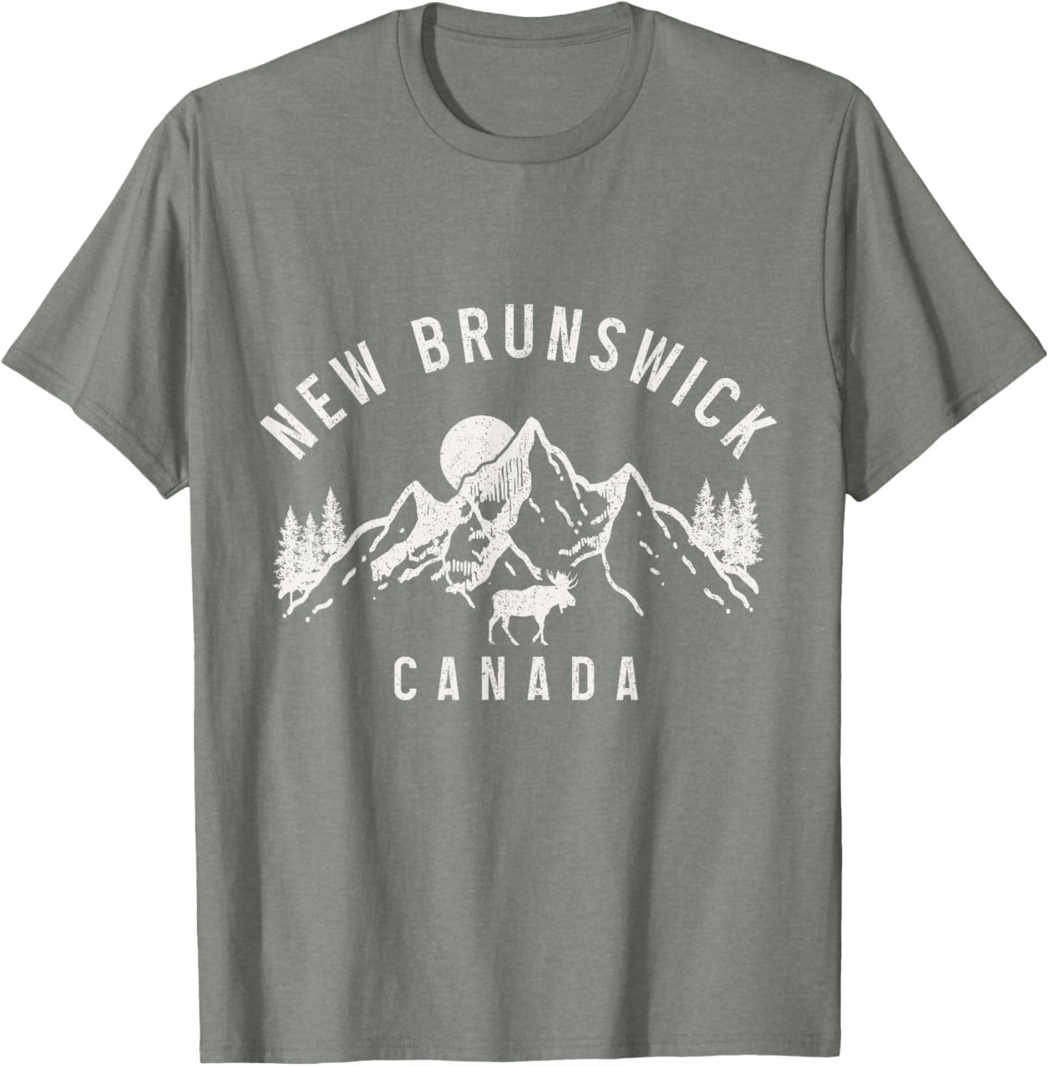 New Brunswick Moose Mountain T-Shirt for Nature Lovers and Adventurers - 11