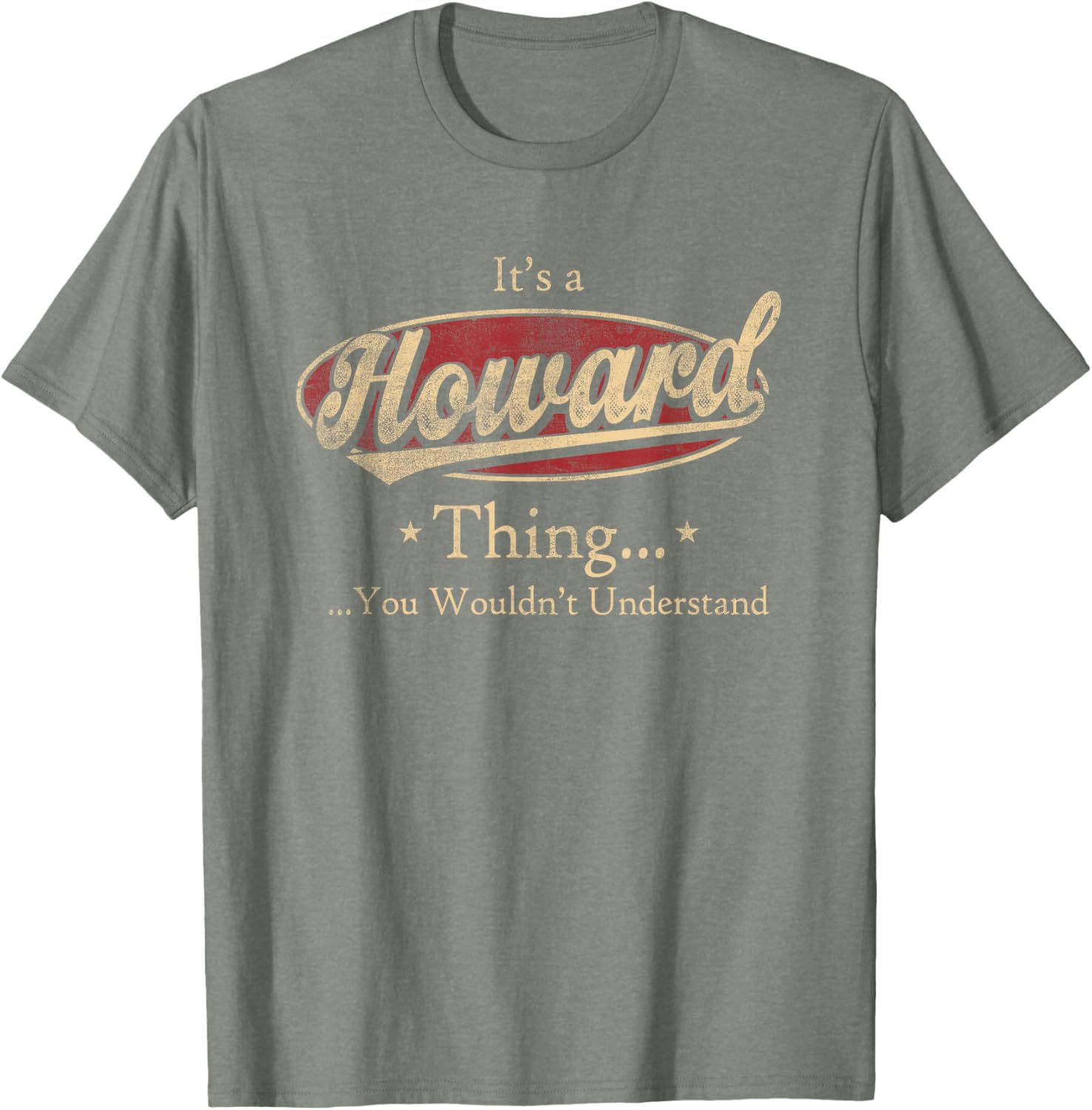 Howard Thing T-Shirt Funny Gift for Howard Fans and Family - 3