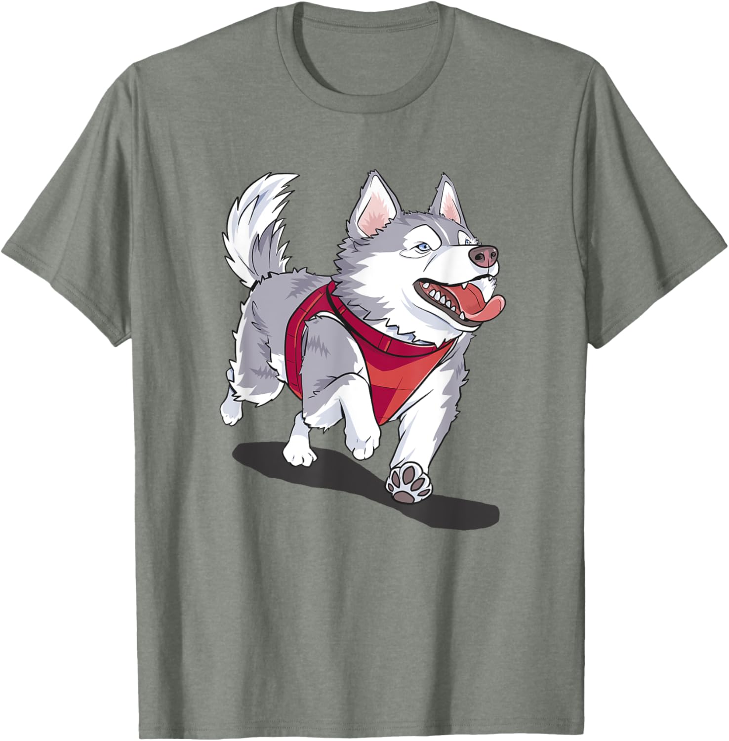 Iditarod Race Siberian Husky Mushing T-Shirt for Dog Lovers - 5