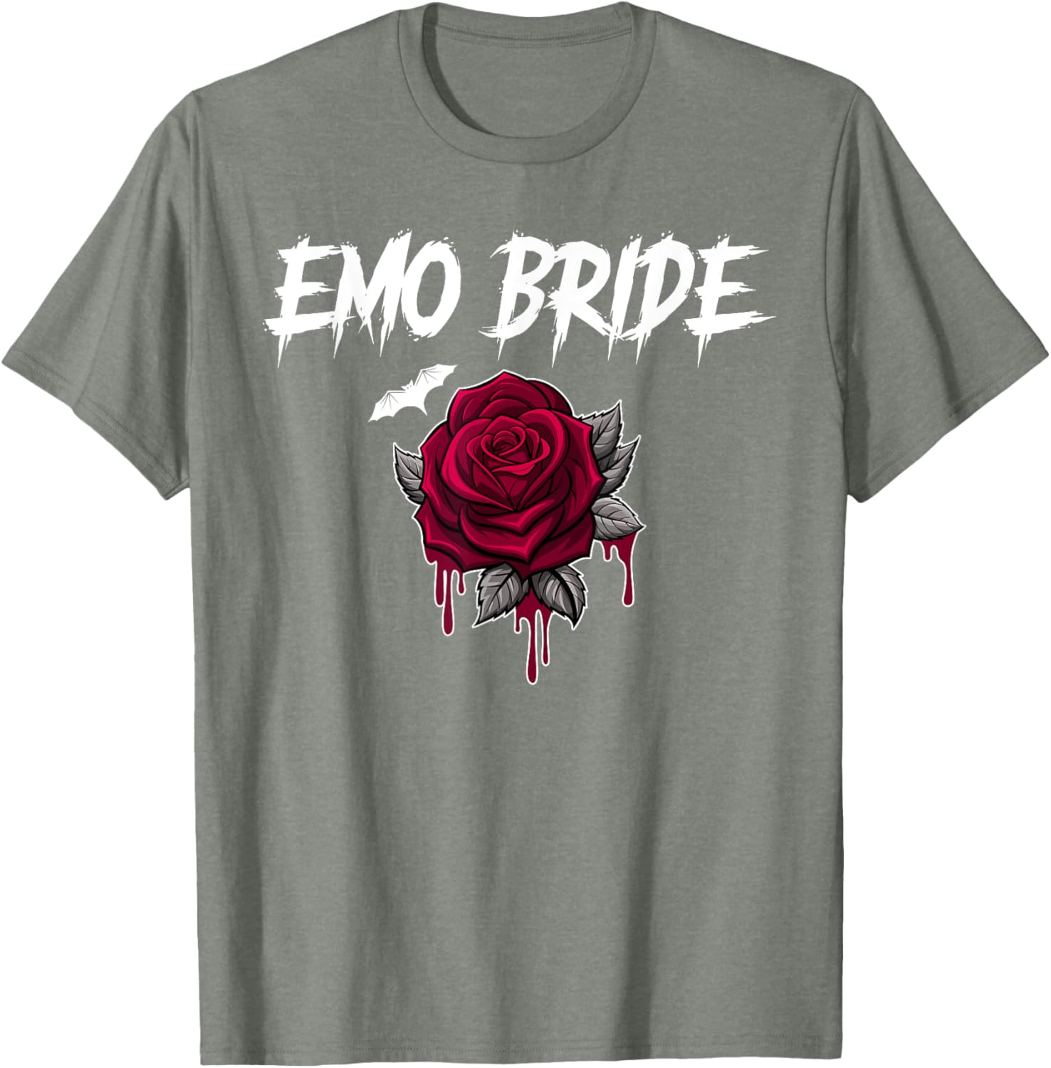 Gothic Bachelorette Matching T-Shirt for Emo Brides Future Mrs Design - 11