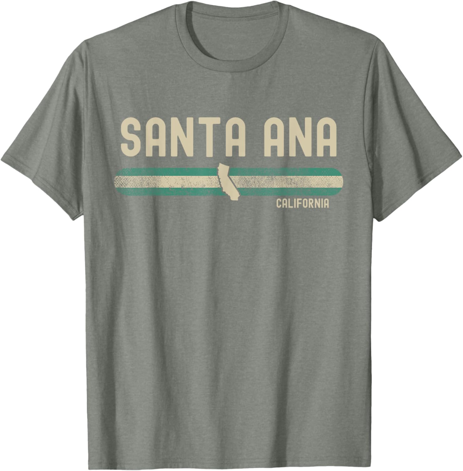 Santa Ana CA 80s Style T-Shirt for Fun Travel & Fashion Enthusiasts - 10