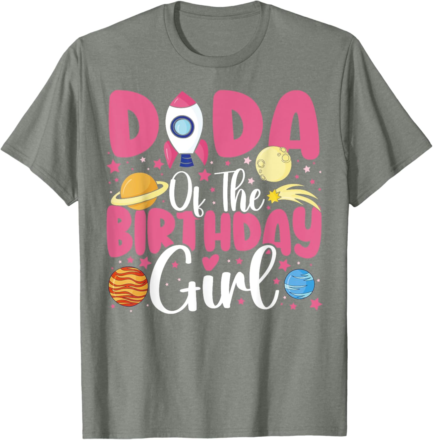 Birthday Girl Astronaut Family T-Shirt for Fun Celebrations - 10
