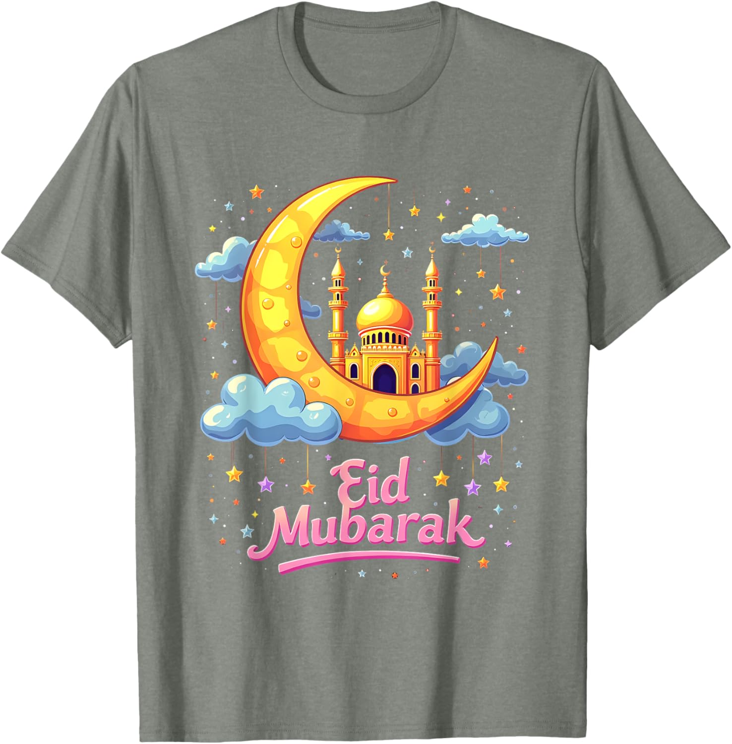 Mubarak Kareem Eid Al-Fitr T-Shirt for Happy Ramadan 2025 Celebrations - 14