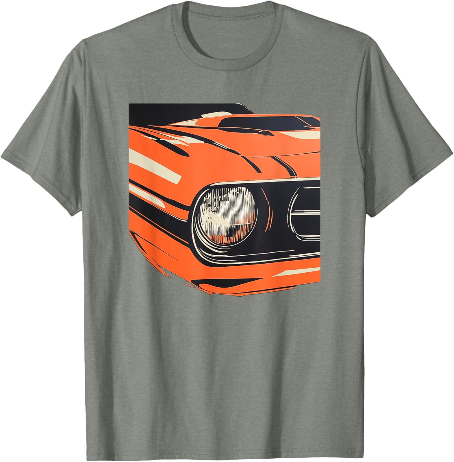 1970 Hemi Muscle Car Cuda T-Shirt for Classic Car Enthusiasts - 2