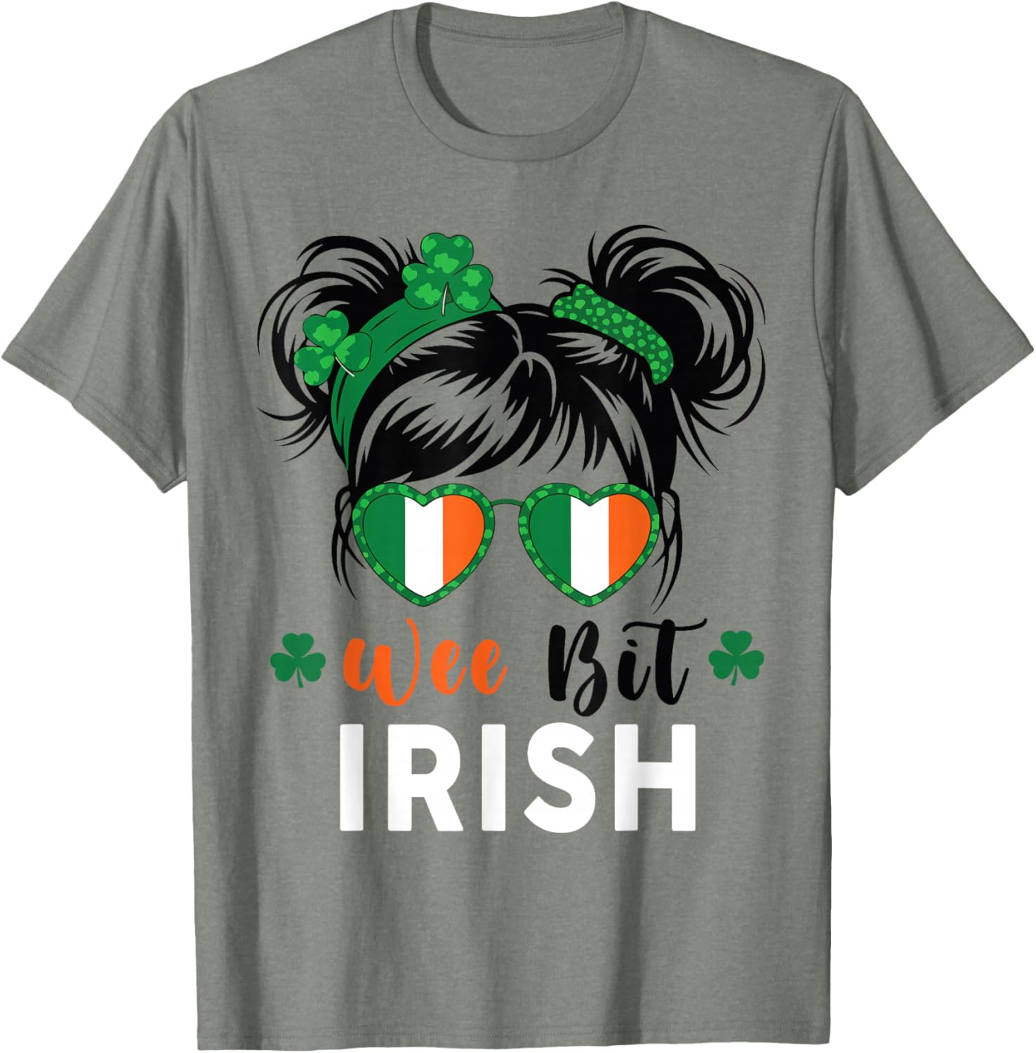 Funny St Patrick's Day T-Shirt for Irish Girls Baby Toddler Outfit - 5