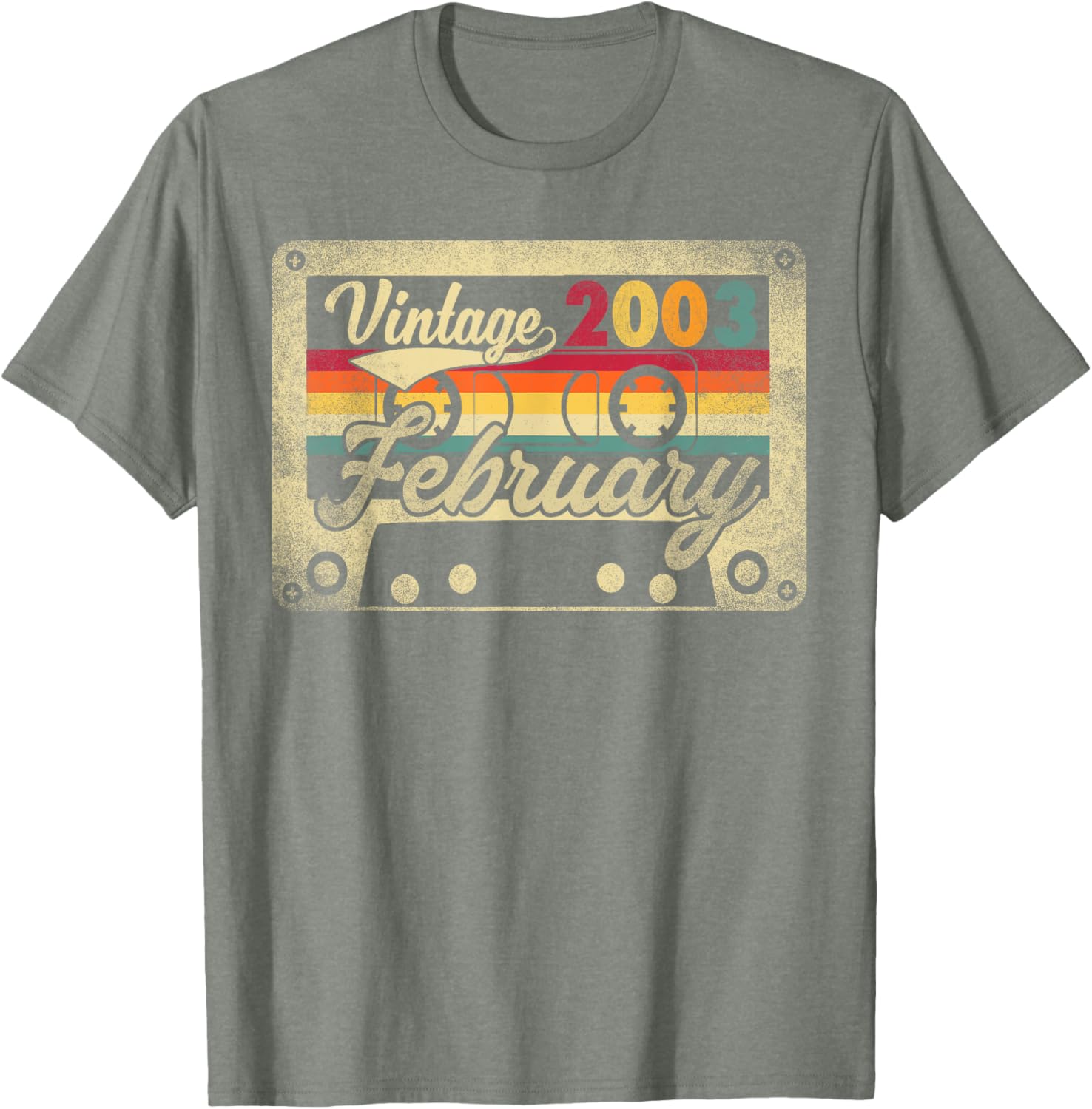 Vintage February 2003 Birthday T-Shirt Retro Funny Design Gift Idea - 14