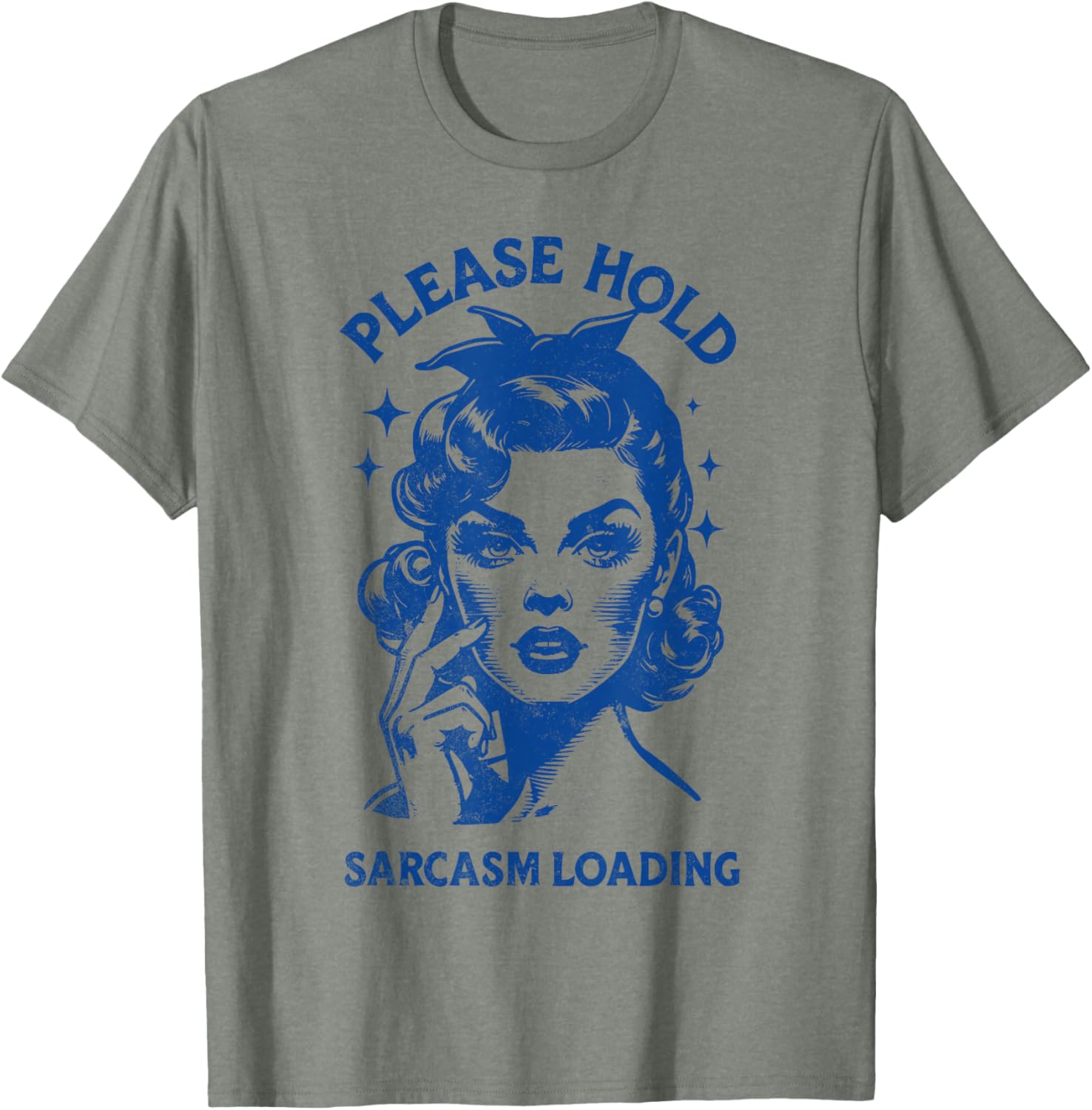 Retro Sarcasm Loading T-Shirt for Existential Dread Lovers - 10