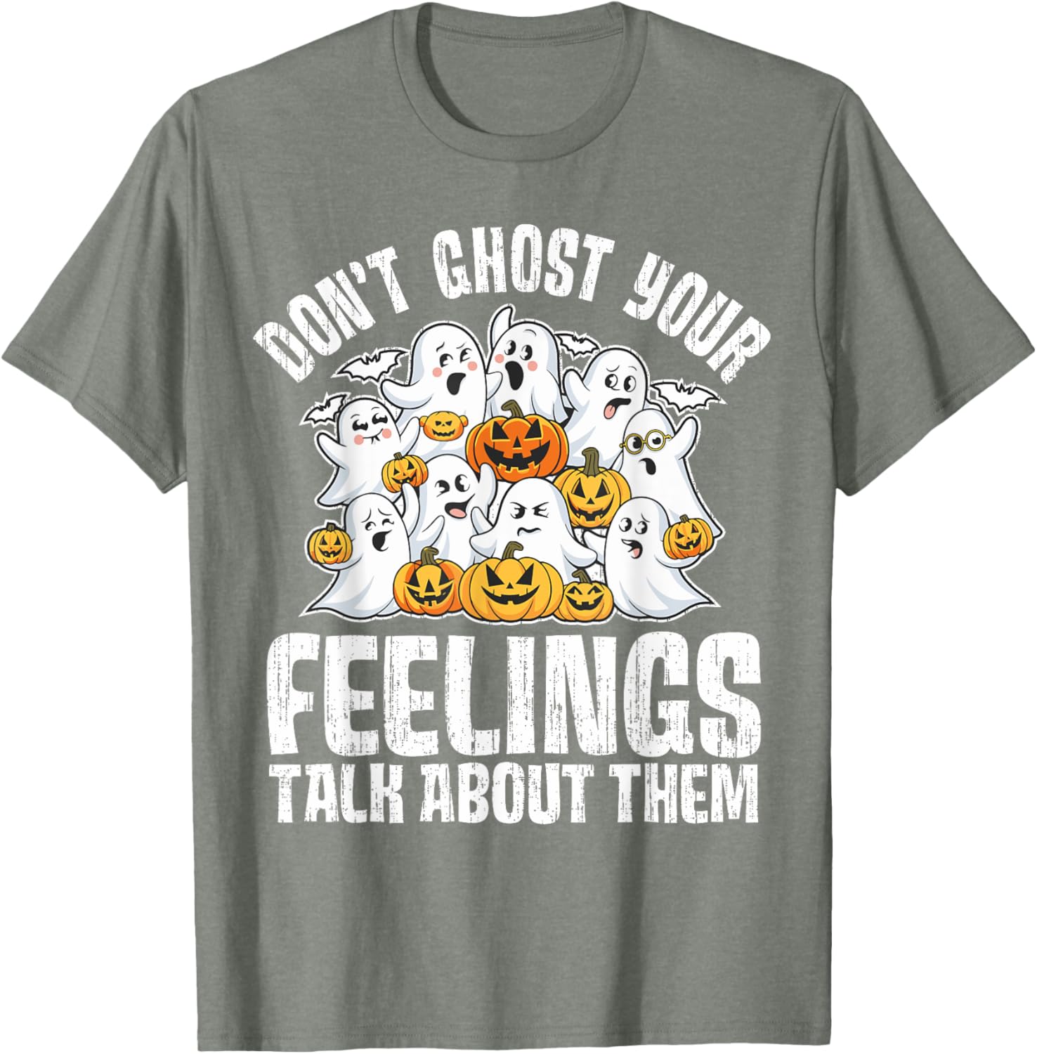 Talk About Your Feelings Mental Health T-Shirt for Positive Vibes - 19