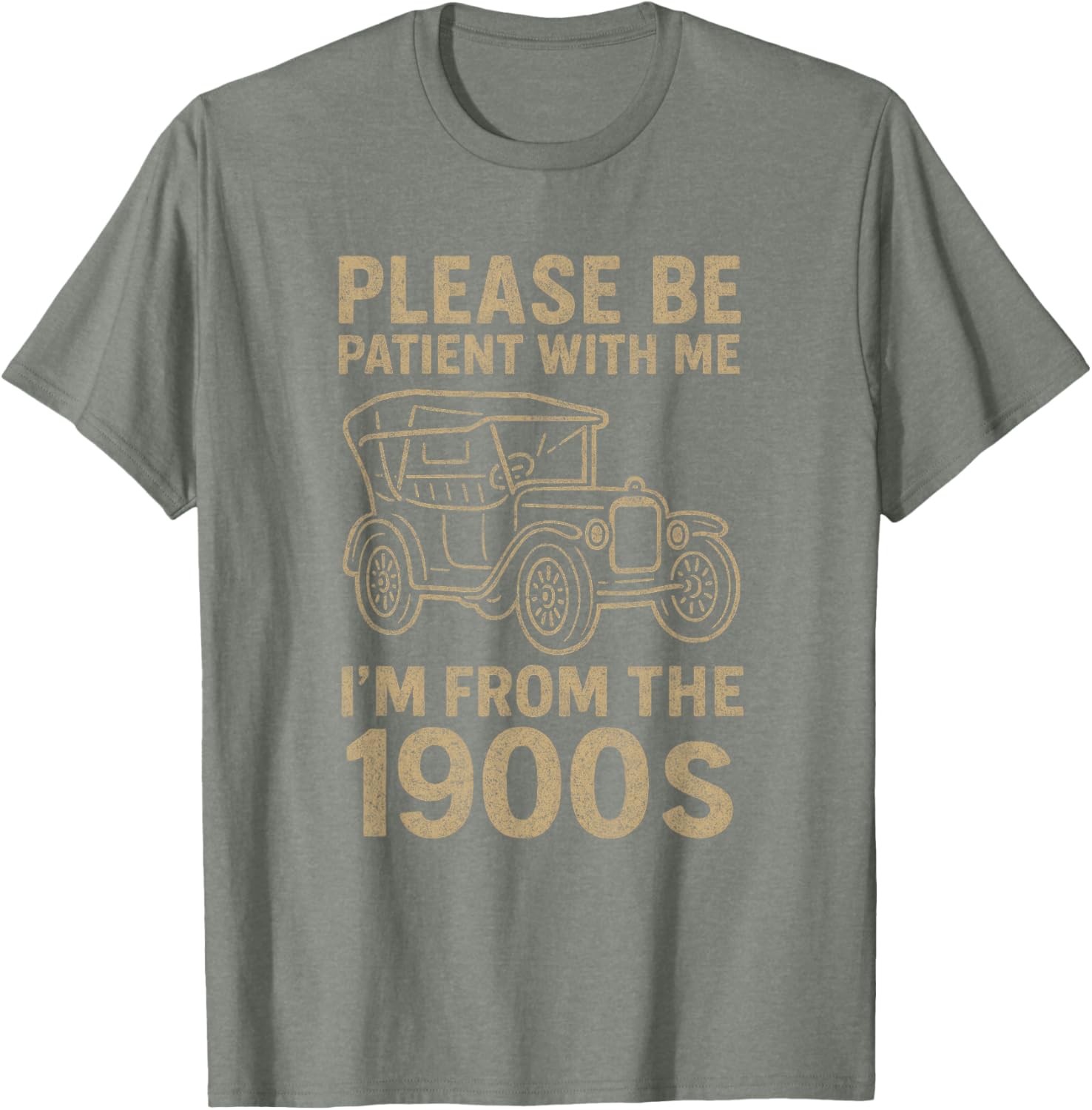 Funny I'm From 1900s Father's Day T-Shirt for Dad Men Women - 7