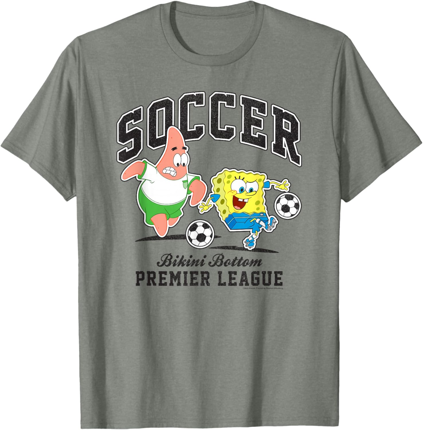 SpongeBob SquarePants Soccer T-Shirt for Bikini Bottom Fans - 6